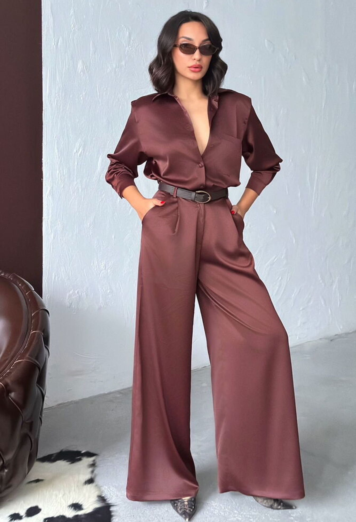 Elegant Formal Vintage Palazzo Pants - Brand: Topshow - Women & Kids, Baby Clothes Wholesale - TheBS Women