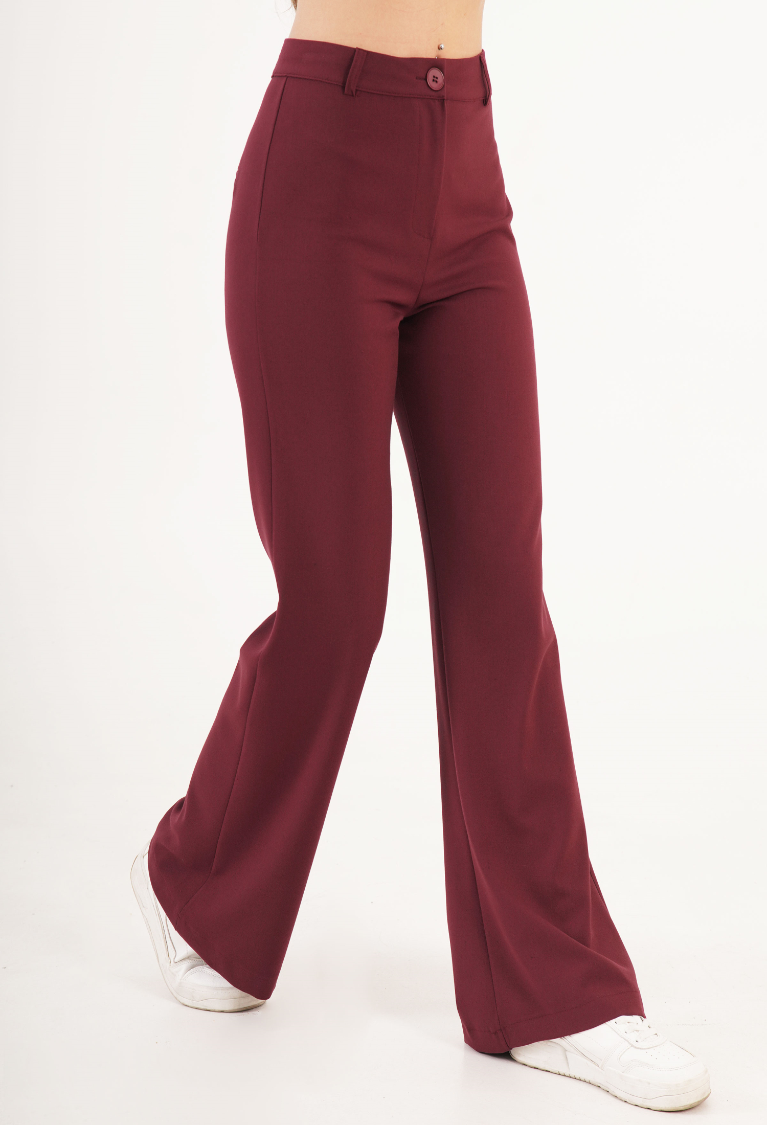 Flare Leg Tapered Pants - Brand: Lustrin - Women & Kids, Baby Clothes Wholesale - TheBS Women
