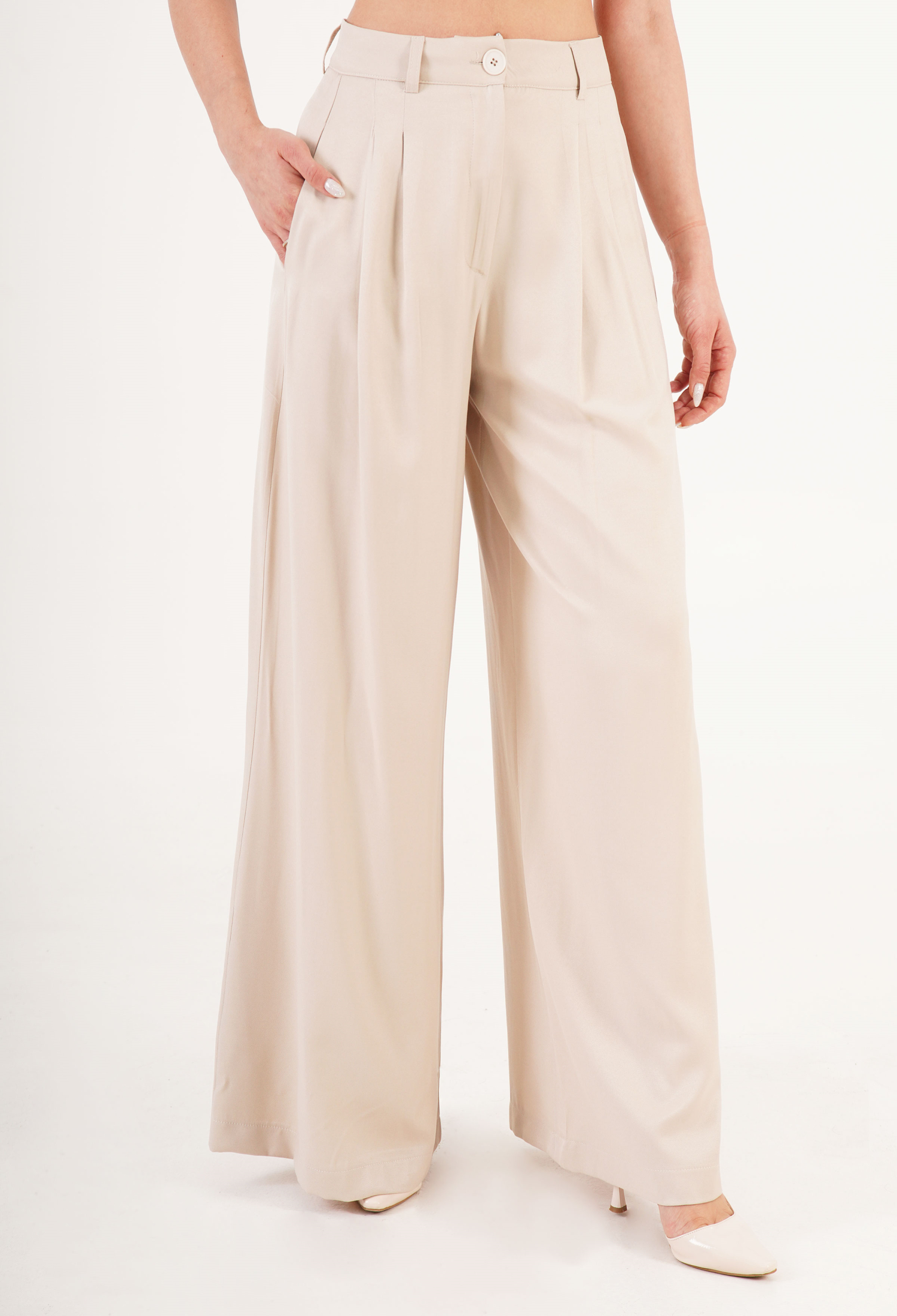 Elegant Palazzo Pants - Brand: Lustrin - Women & Kids, Baby Clothes Wholesale - TheBS Women