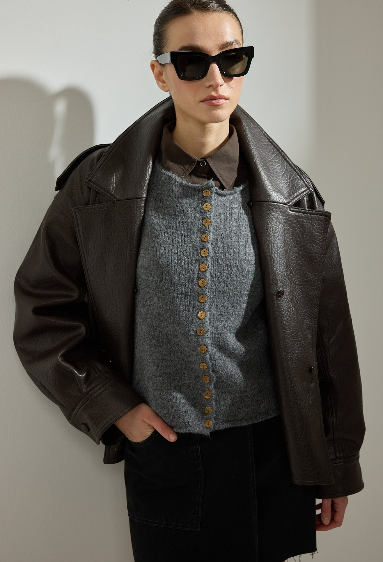 Cardigan With Buttoned Closure - Brand: Touche Prive - Women & Kids, Baby Clothes Wholesale - TheBS Women