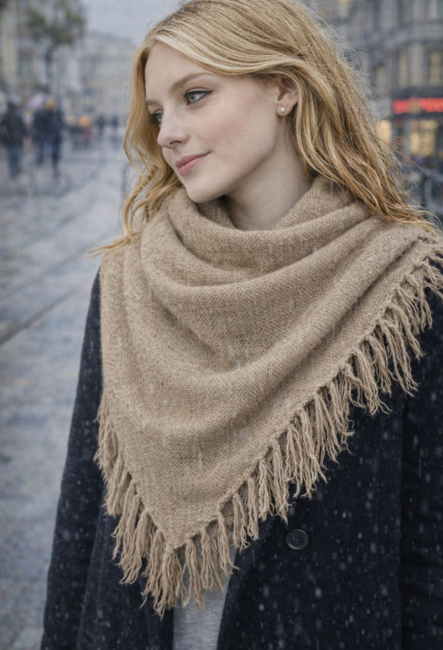 Elegant Modest Shawl For Fall And Winter - Brand: Axesoire - Women & Kids, Baby Clothes Wholesale - TheBS Women