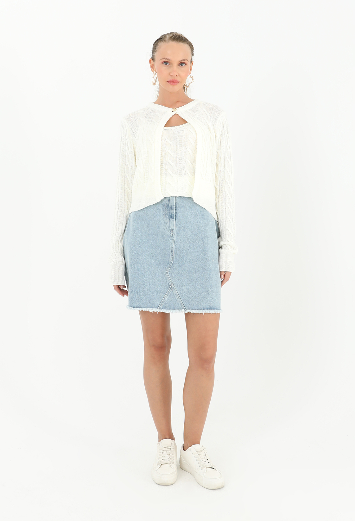 White Casual Preppy Streetwear Set - Brand: SOUL - Women & Kids, Baby Clothes Wholesale - TheBS Women