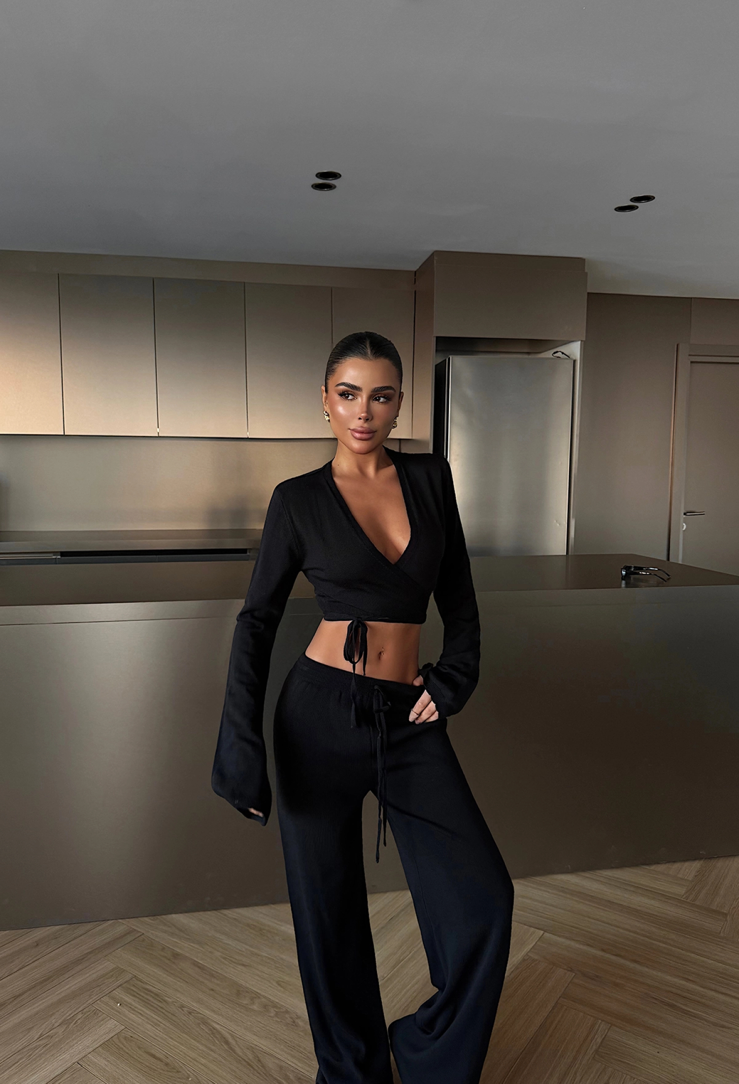 Casual Sexy Streetwear Set - Brand: EYYO ATELIER - Women & Kids, Baby Clothes Wholesale - TheBS Women