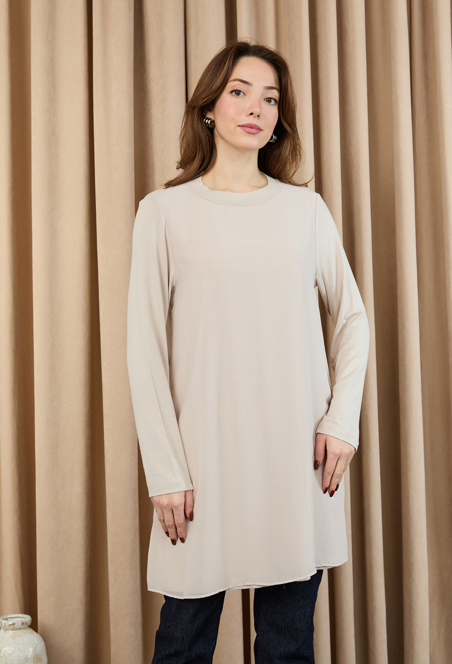 Modest Casual Elegant Tunic - Brand: Puane - Women & Kids, Baby Clothes Wholesale - TheBS Women