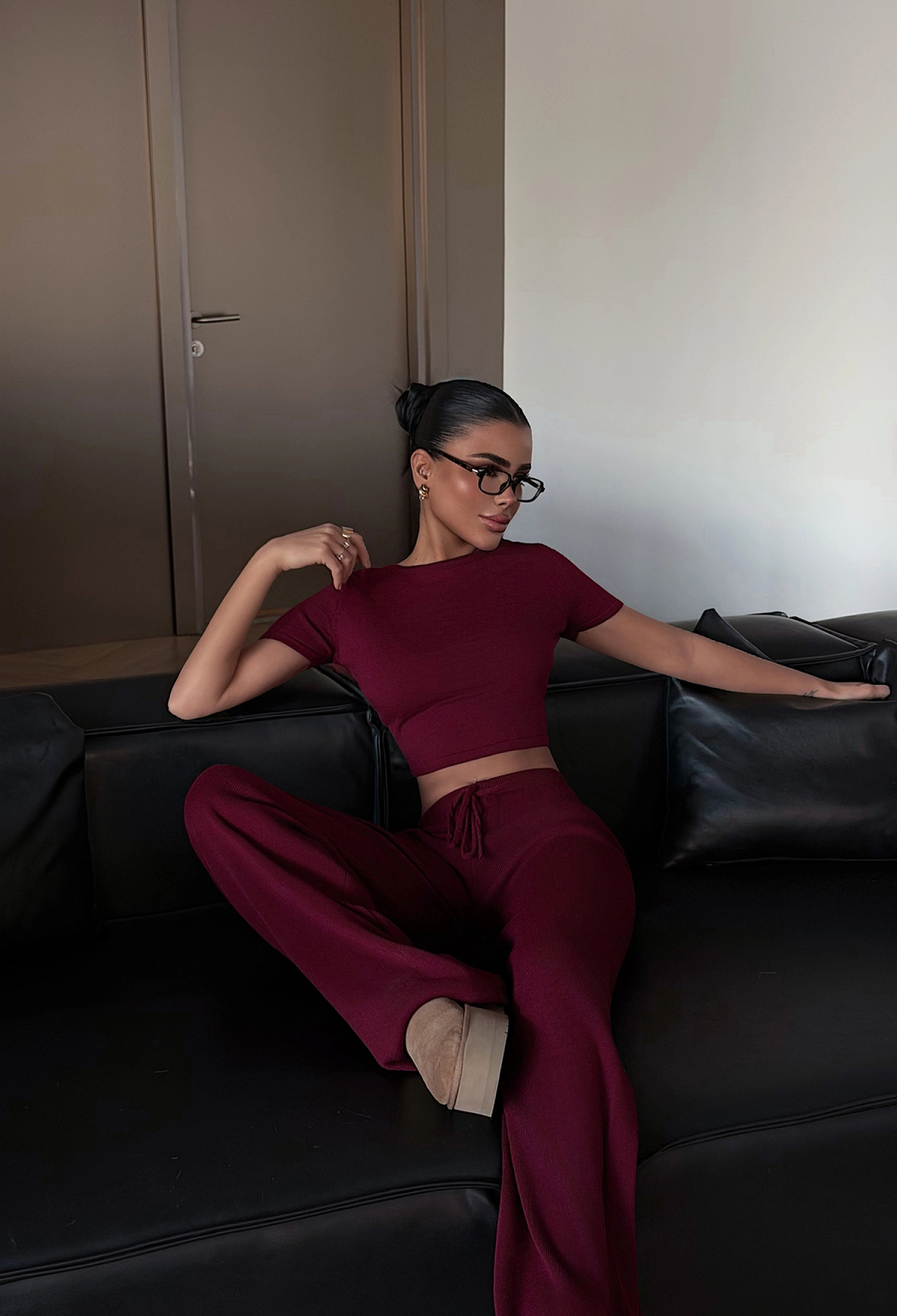 ClaretCasual Sport Set - Brand: EYYO ATELIER - Women & Kids, Baby Clothes Wholesale - TheBS Women