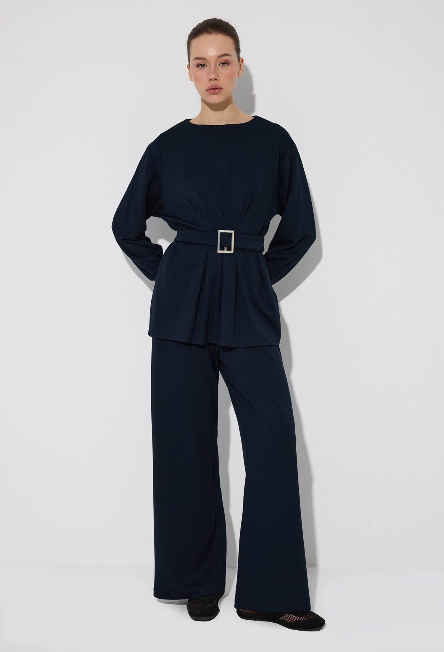 Set With Palazzo Wide Leg Pants - Brand: Touche Prive - Women & Kids, Baby Clothes Wholesale - TheBS Women