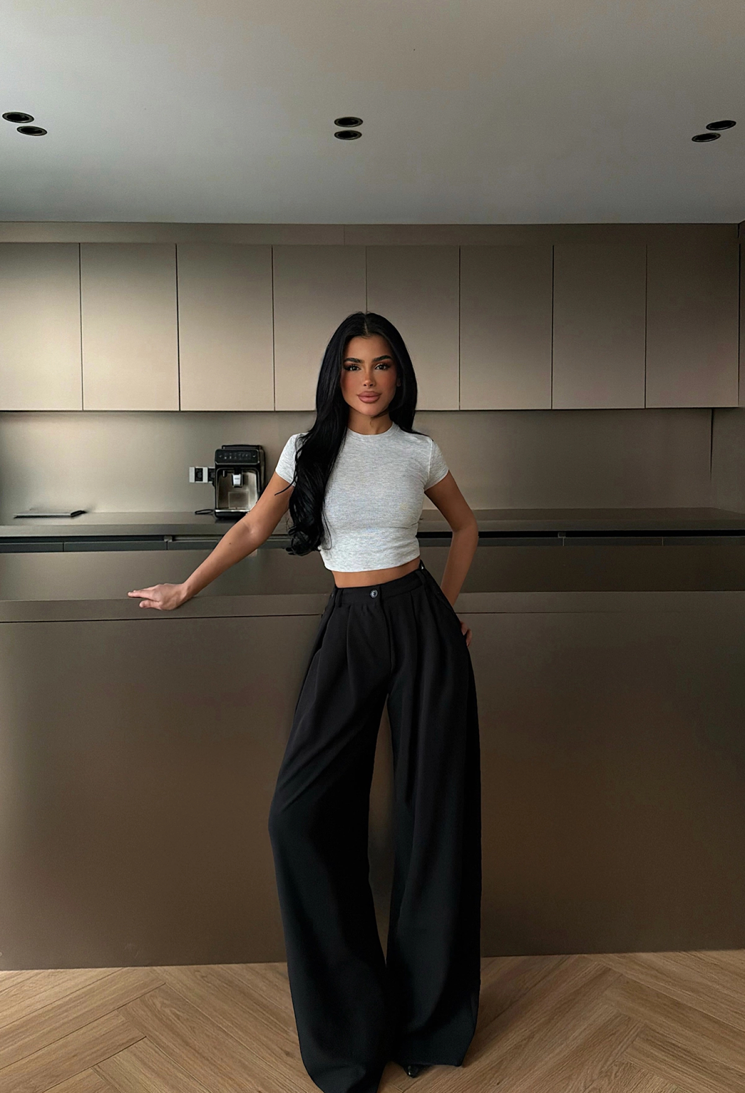 Elegant Formal Casual Pants - Brand: EYYO ATELIER - Women & Kids, Baby Clothes Wholesale - TheBS Women