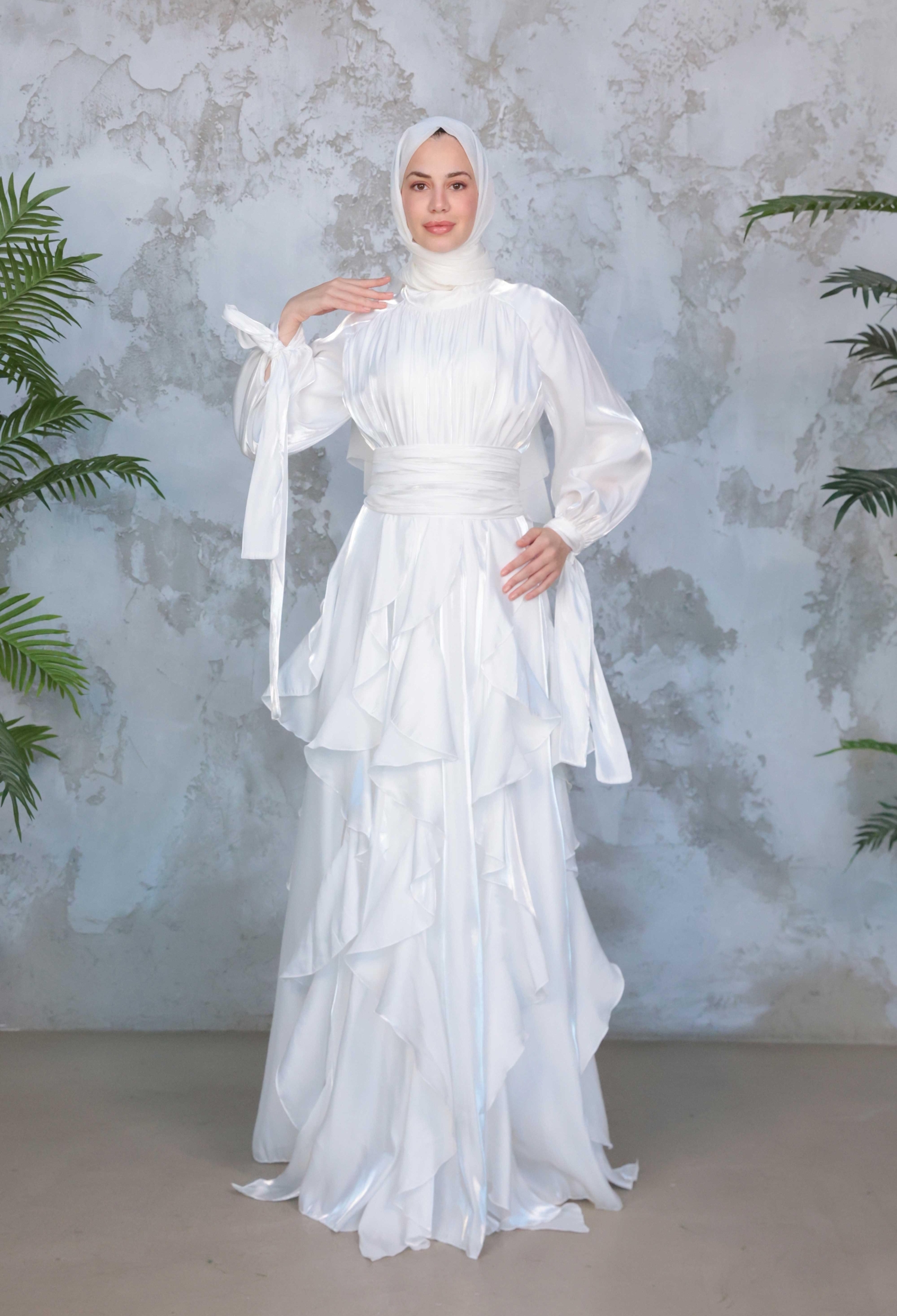 Elegant Fit And Flare Dress - Brand: Hulya Keser - Women & Kids, Baby Clothes Wholesale - TheBS Women