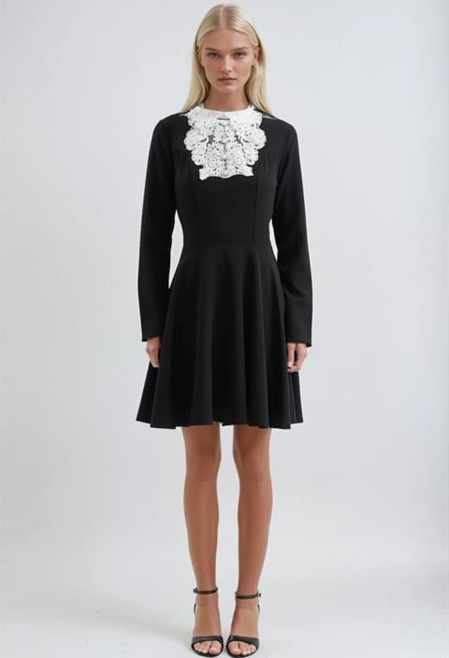 Black Elegant Fit And Flare Mini Dress - Brand: Sobe Istanbul - Women & Kids, Baby Clothes Wholesale - TheBS Women