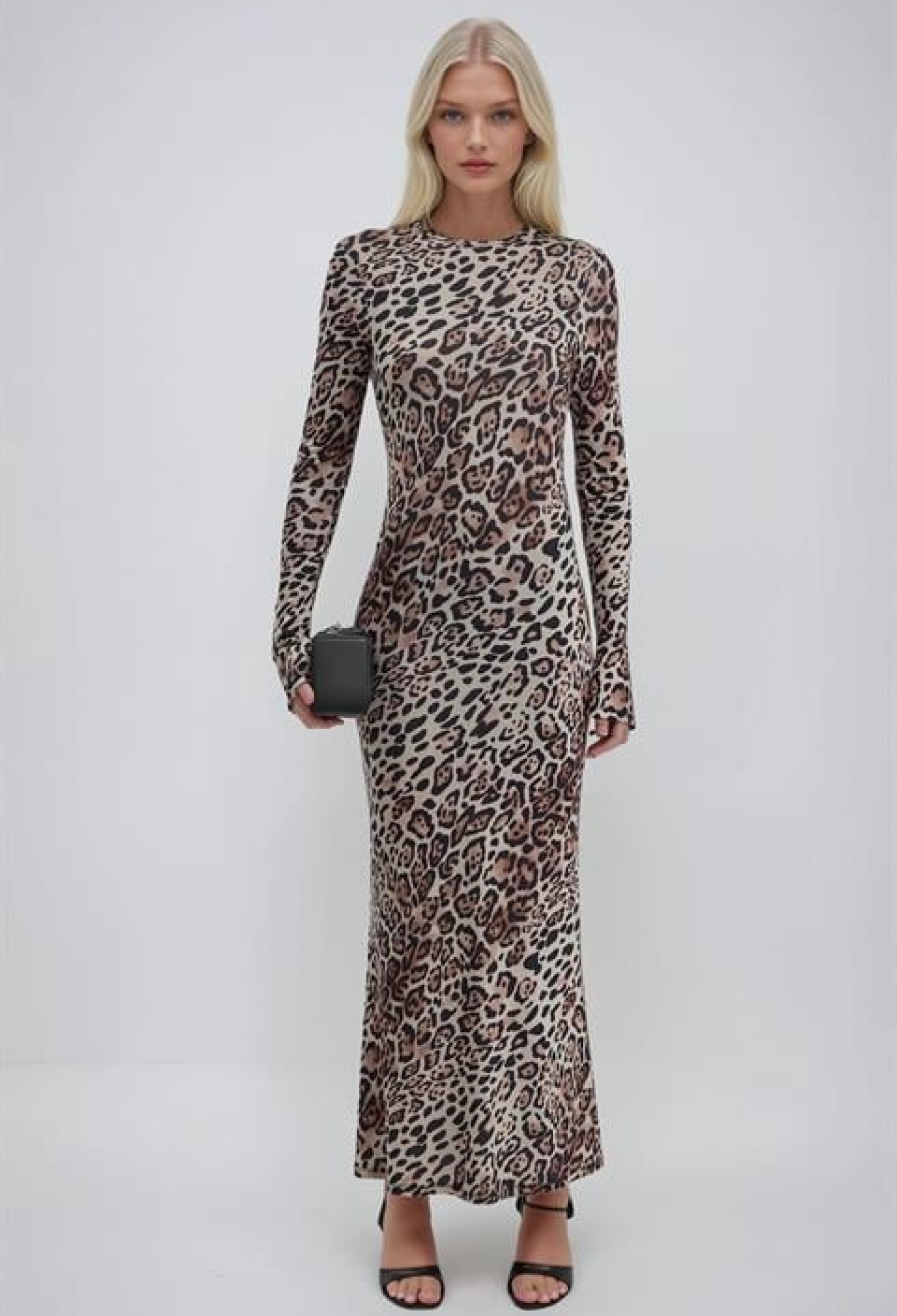 Brown Leopard Print Sexy Elegant Bodycon Dress - Brand: Sobe Istanbul - Women & Kids, Baby Clothes Wholesale - TheBS Women