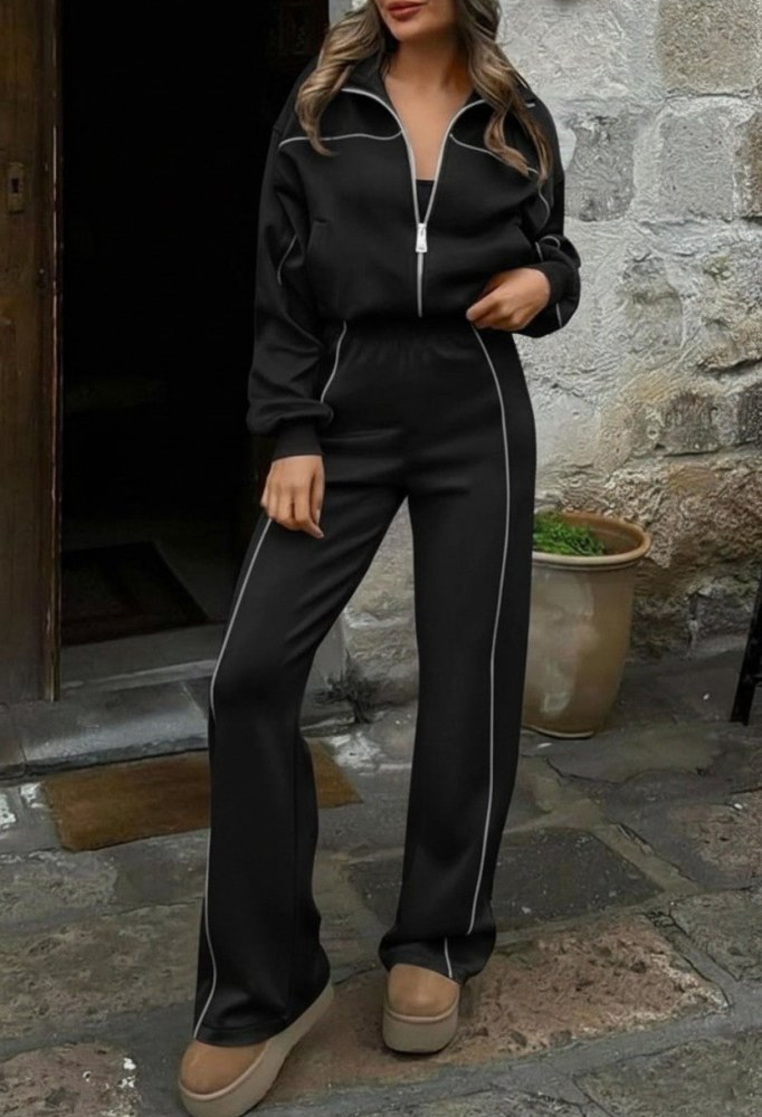 Sport Casual Streetwear Suit - Brand: Janes - Women & Kids, Baby Clothes Wholesale - TheBS Women