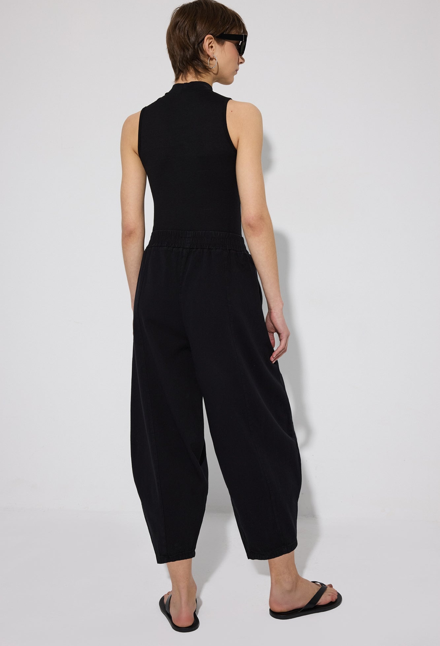 High Waist Wide Leg Culottes Pants - Brand: Touche Prive - Women & Kids, Baby Clothes Wholesale - TheBS Women