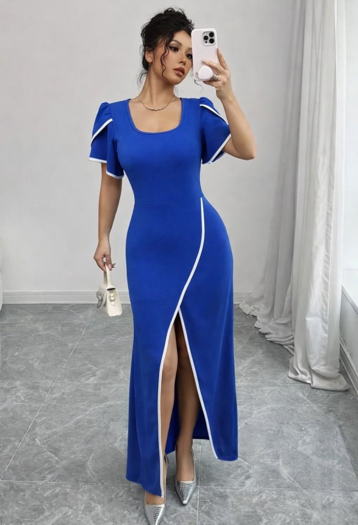 Elegant Fit And Flare Dress - Brand: Janes - Women & Kids, Baby Clothes Wholesale - TheBS Women