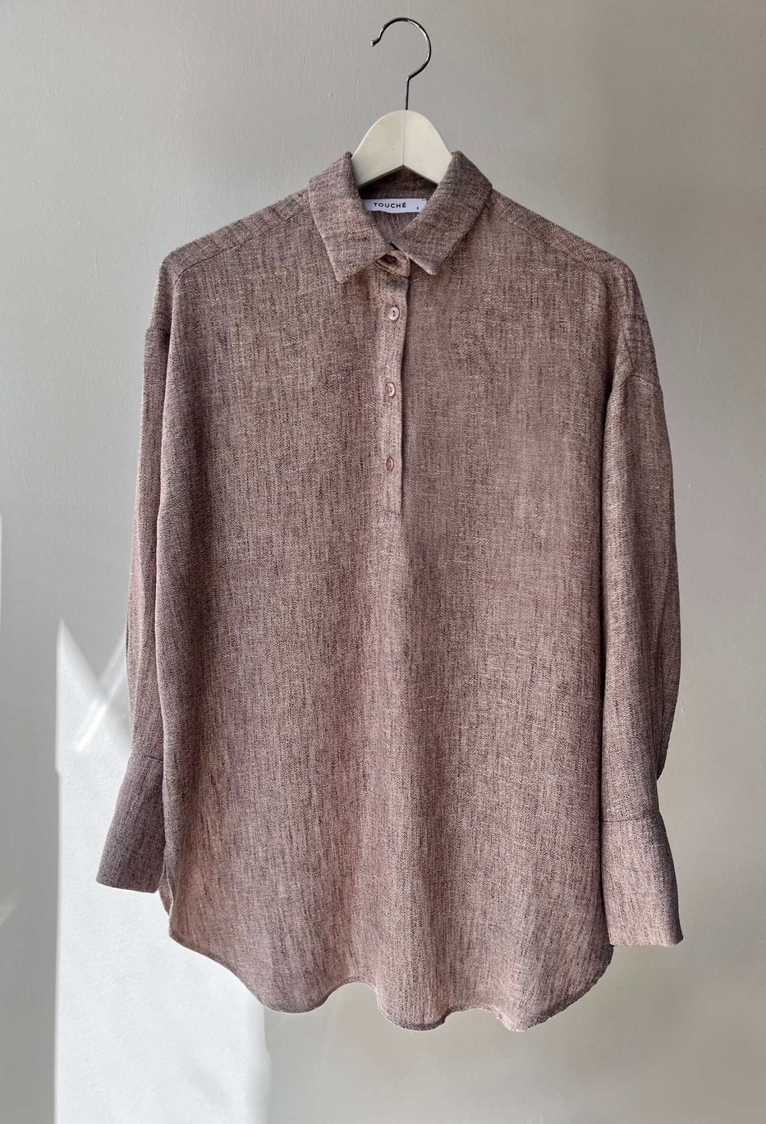 Polo Neck Casual Modest Elegant Tunic - Brand: Touche Prive - Women & Kids, Baby Clothes Wholesale - TheBS Women