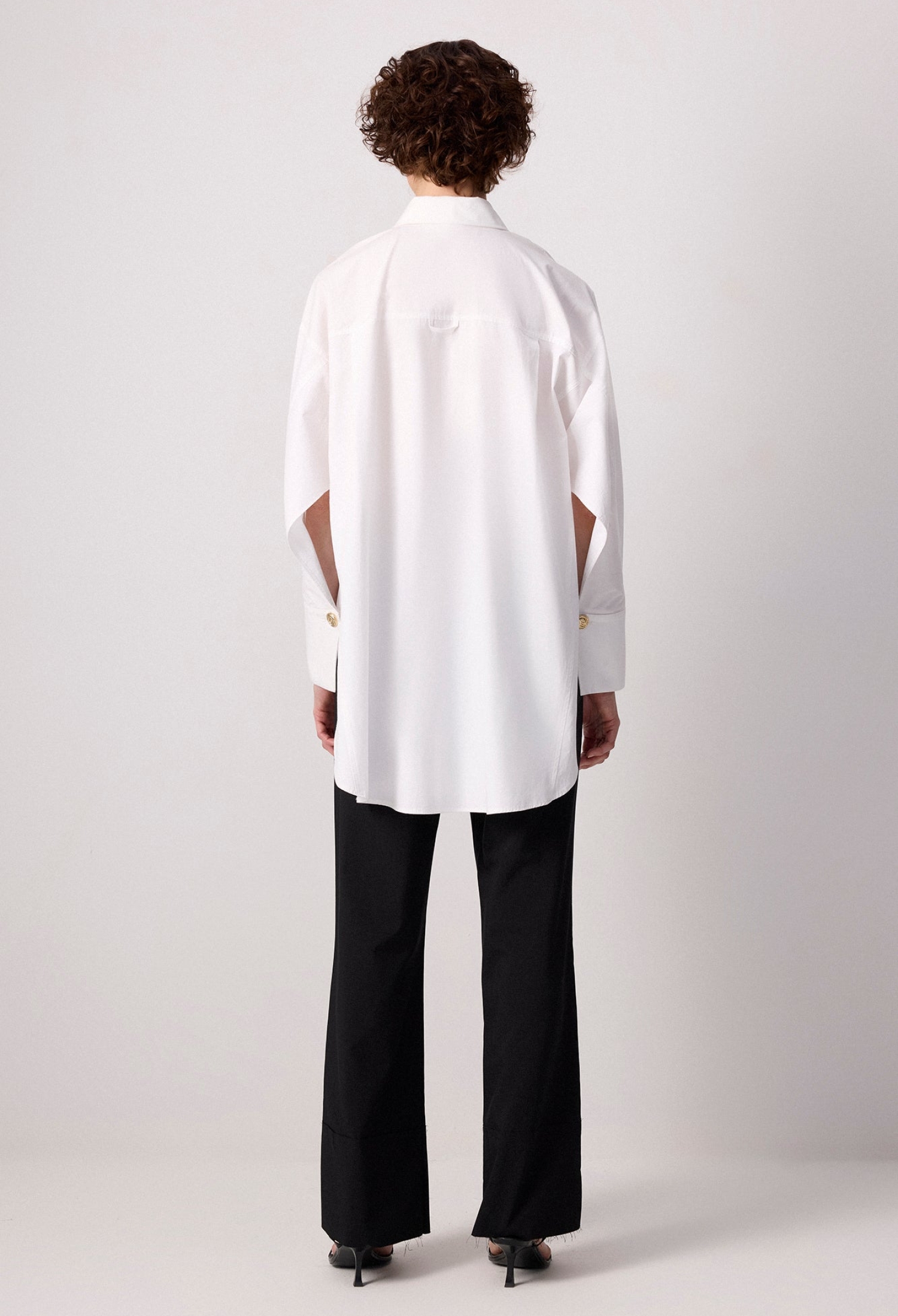 Black Palazzo Pants Wide Leg High Waist - Brand: Touche Prive - Women & Kids, Baby Clothes Wholesale - TheBS Women