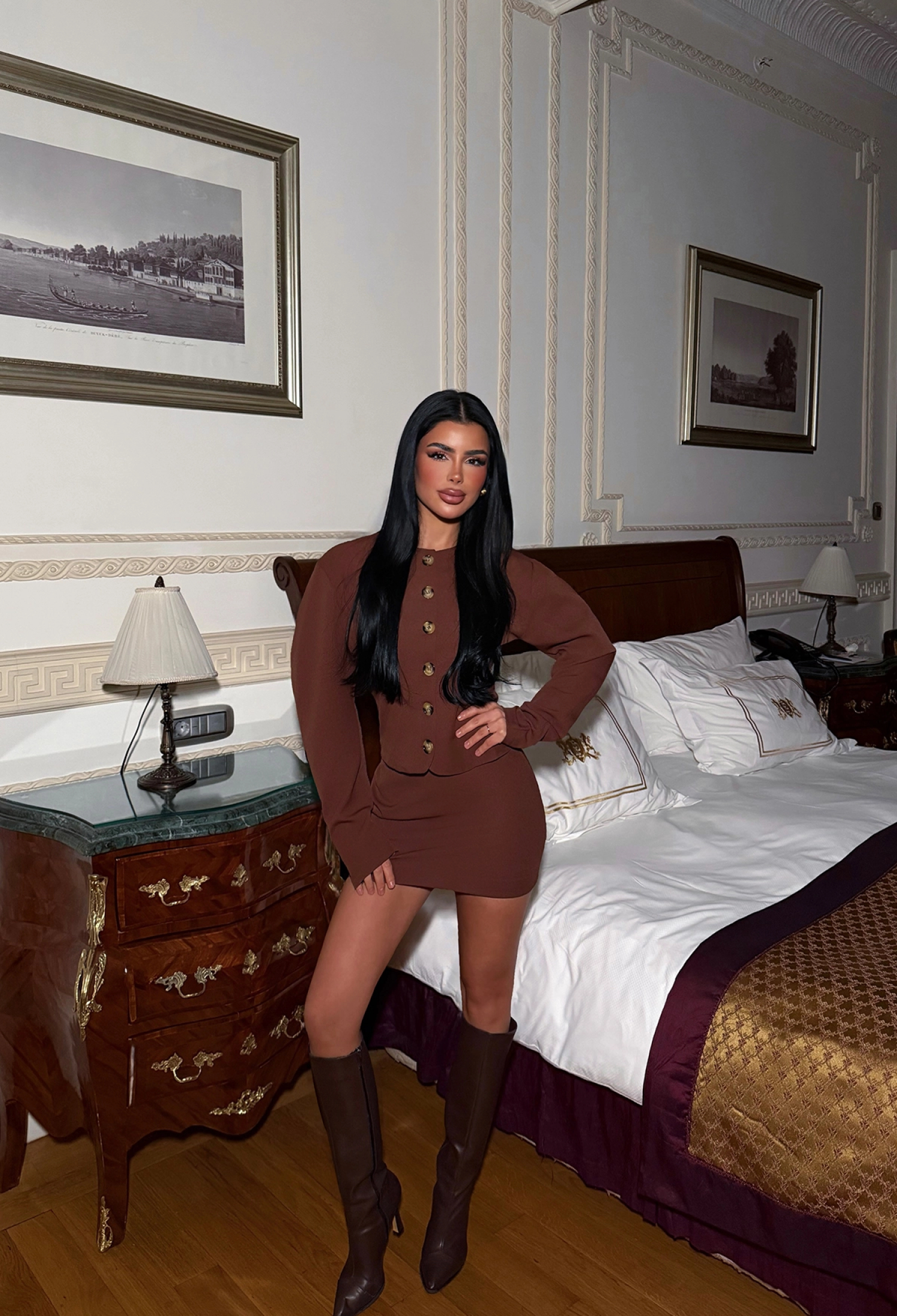 Elegant Sexy Formal Set For Fall & Winter - Brand: EYYO ATELIER - Women & Kids, Baby Clothes Wholesale - TheBS Women