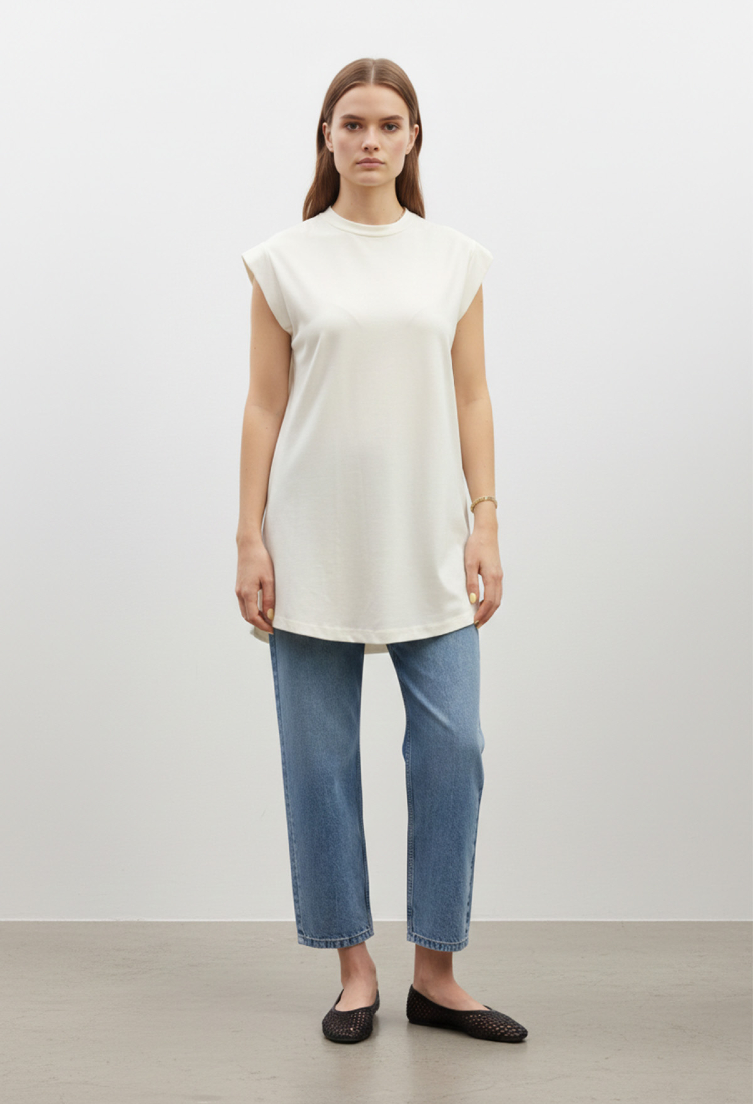 White Casual Streetwear Tshirt - Brand: Puane - Women & Kids, Baby Clothes Wholesale - TheBS Women