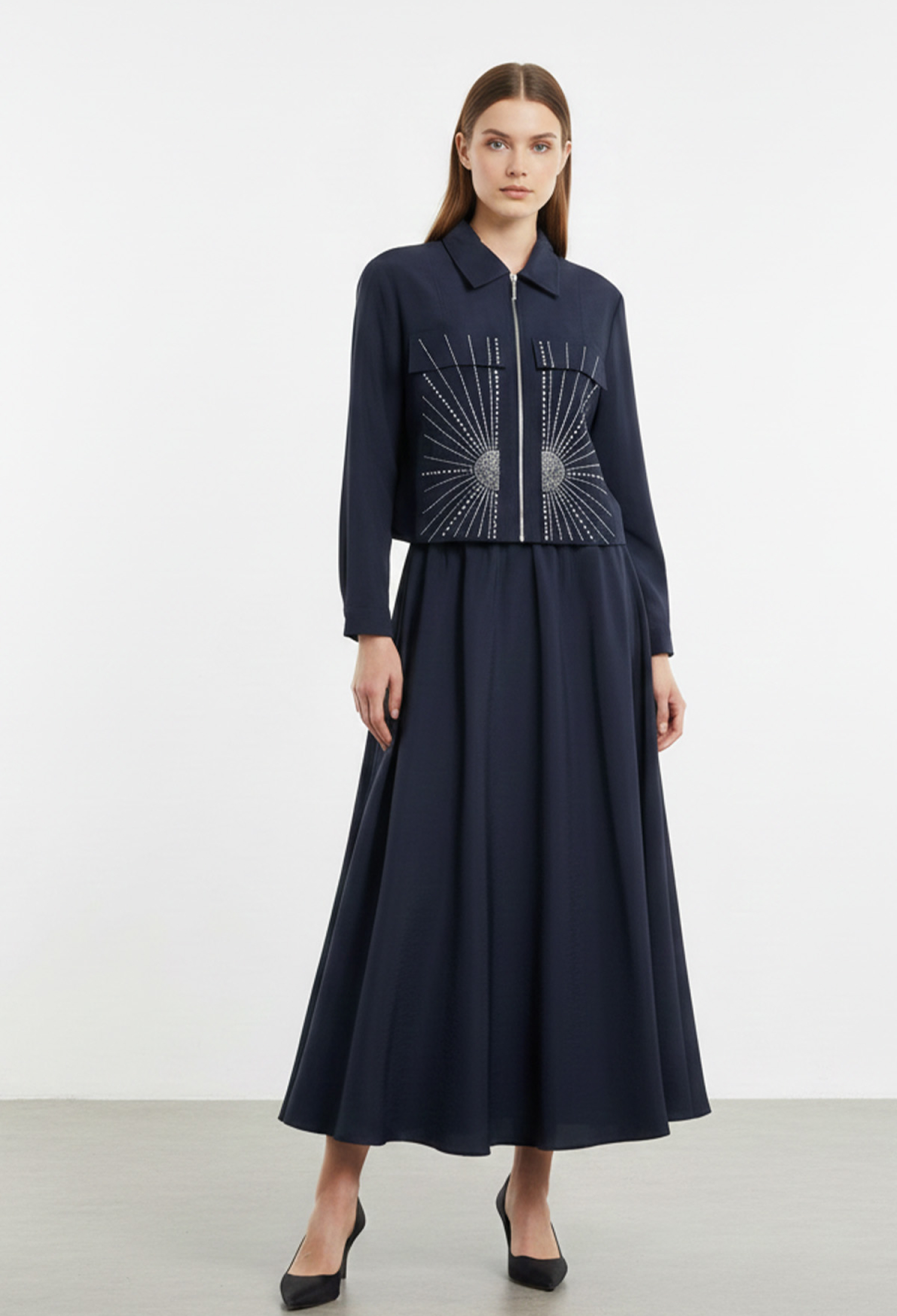 NavyElegant Formal Set - Brand: Puane - Women & Kids, Baby Clothes Wholesale - TheBS Women