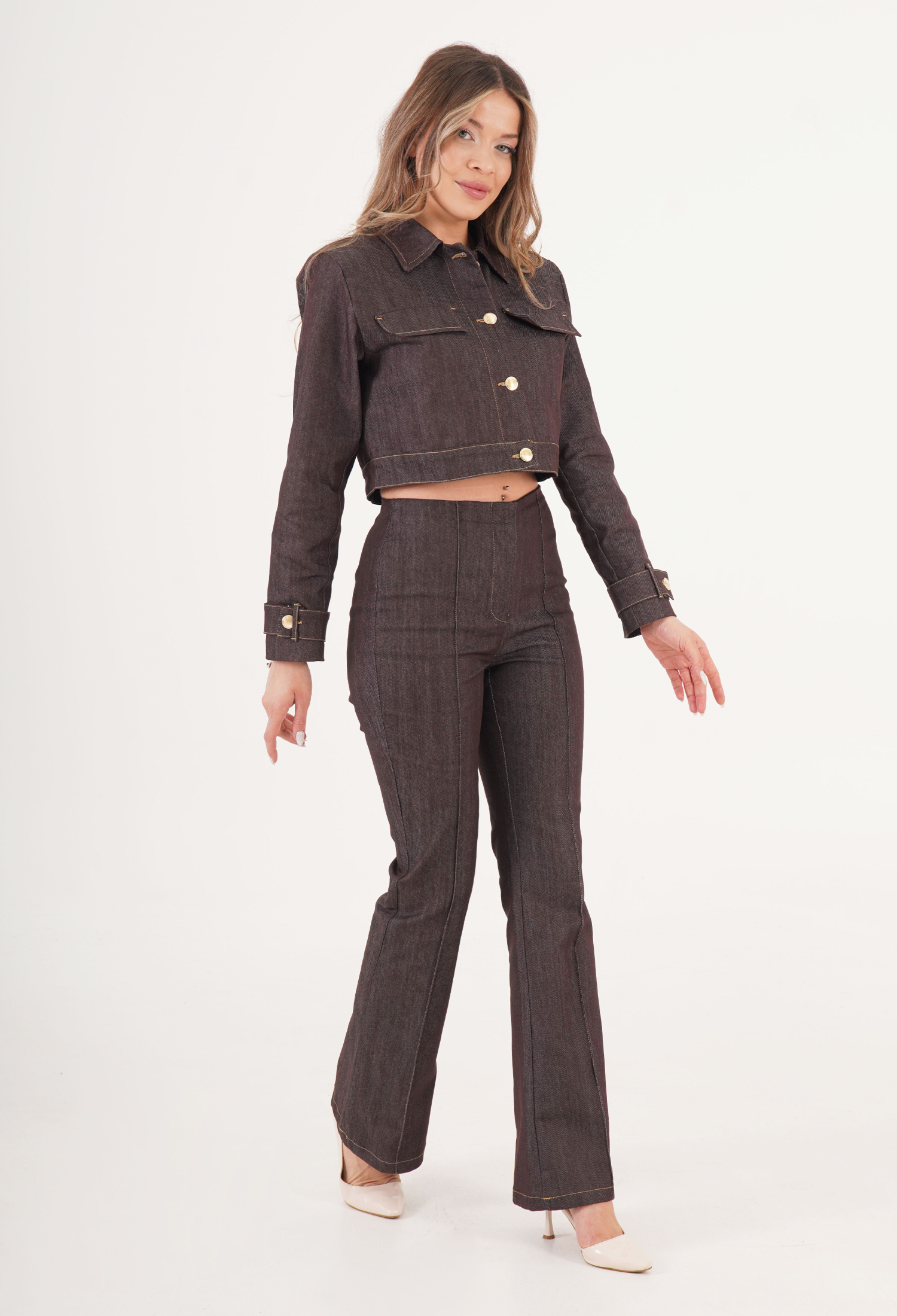 Streetwear Elegant Slim Fit Set - Brand: Lustrin - Women & Kids, Baby Clothes Wholesale - TheBS Women