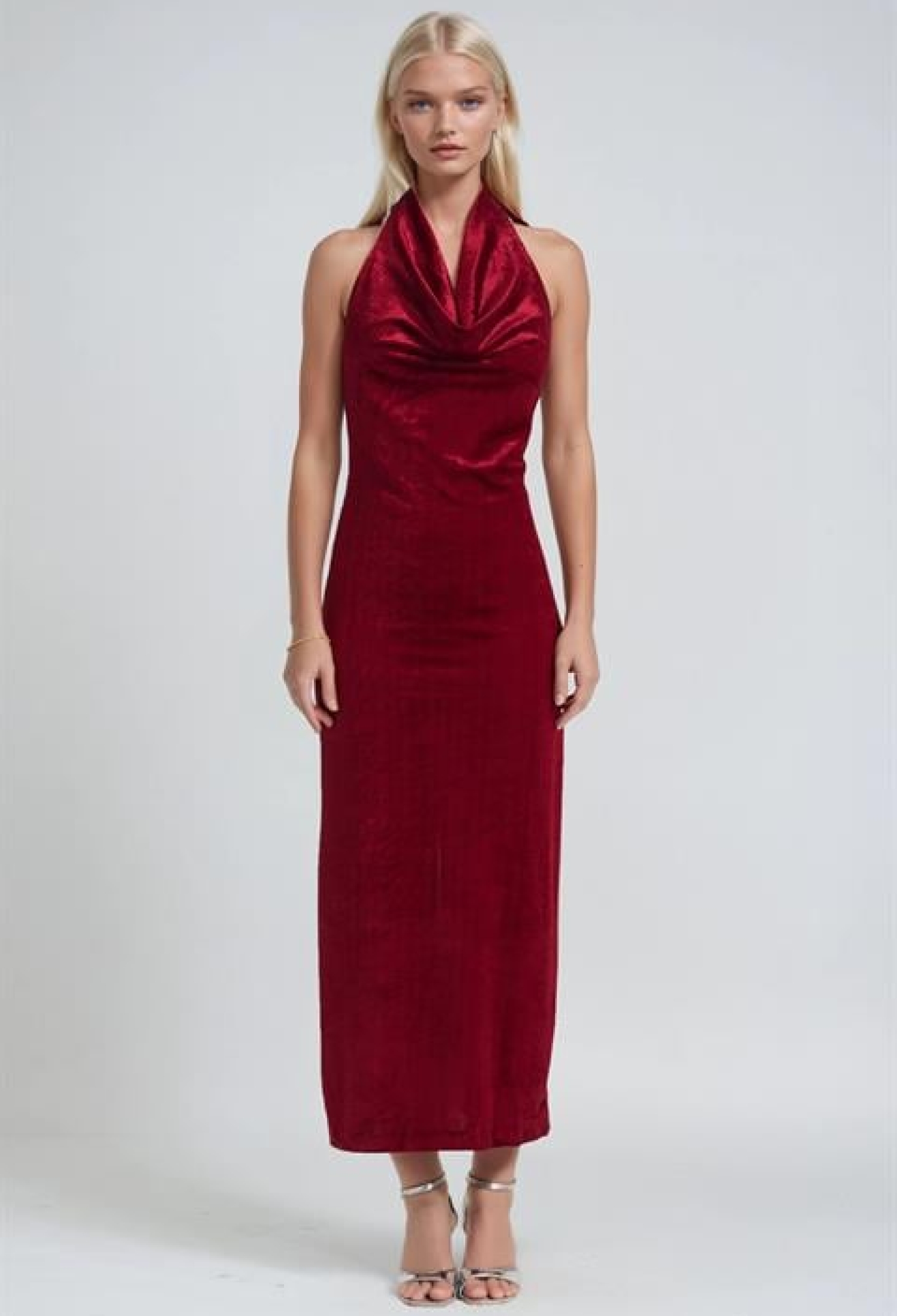 Slip Dress With Cowl Neck - Brand: Sobe Istanbul - Women & Kids, Baby Clothes Wholesale - TheBS Women