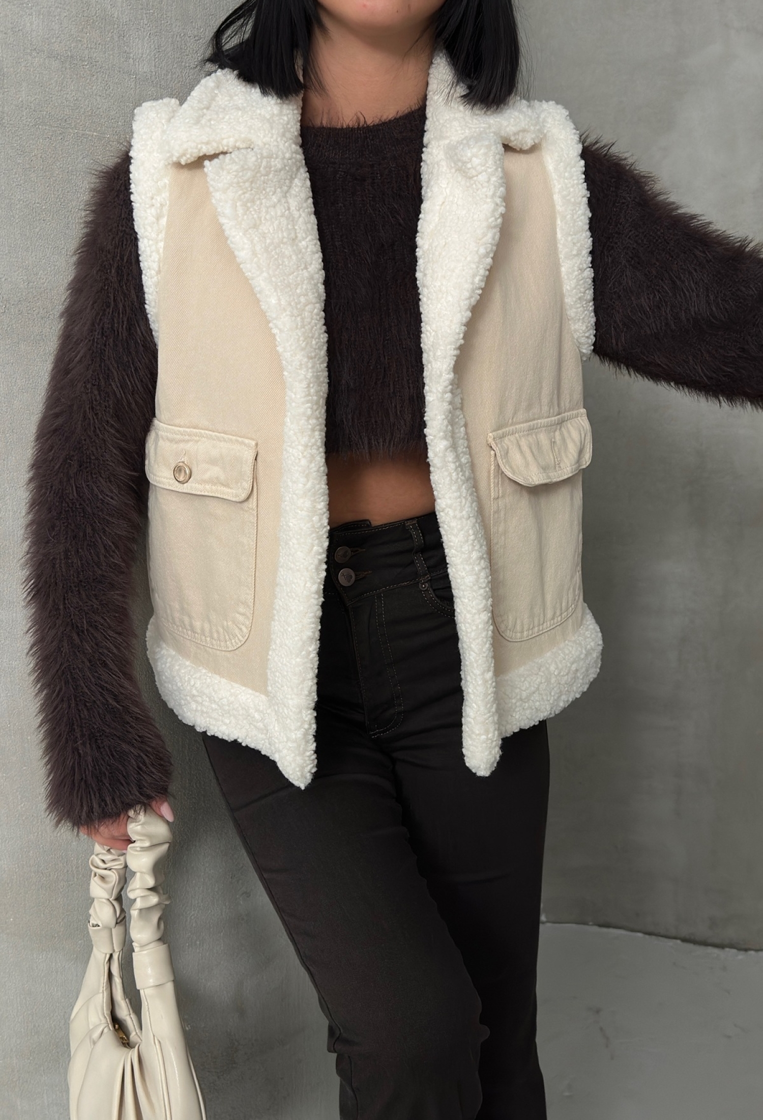 Beige Casual Vintage Boho Streetwear Elegant Retro Vest - Brand: XLove - Women & Kids, Baby Clothes Wholesale - TheBS Women