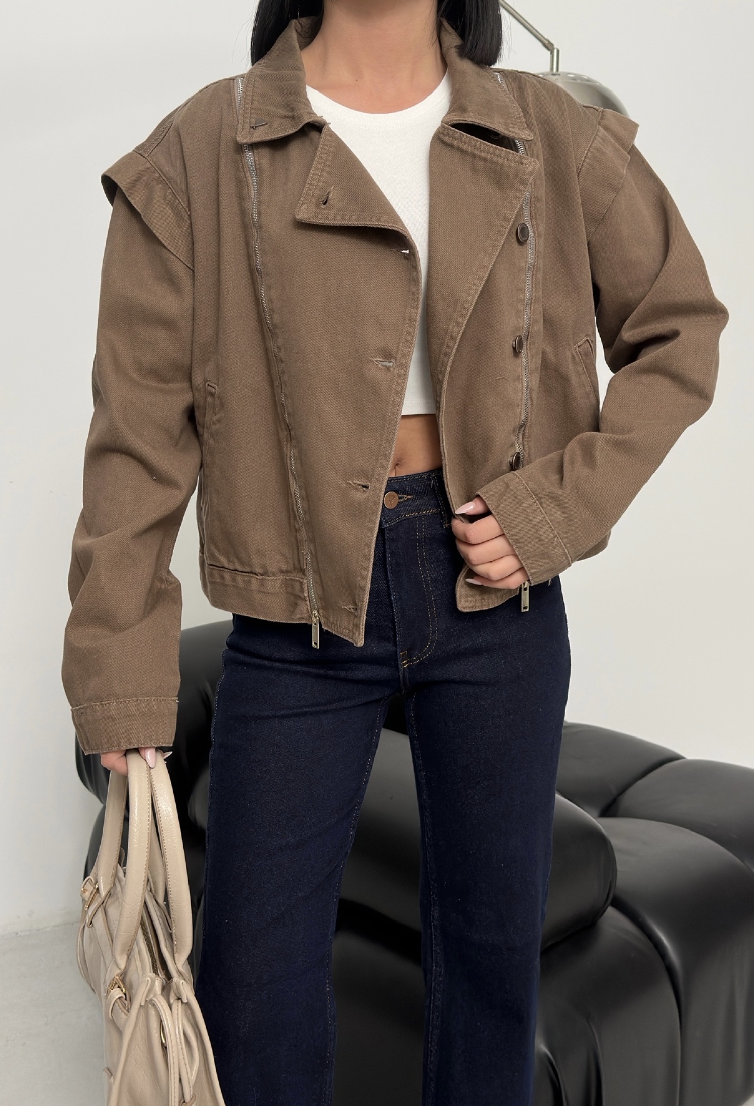 Single-Breasted Blazer Jacket - Brand: XLove - Women & Kids, Baby Clothes Wholesale - TheBS Women