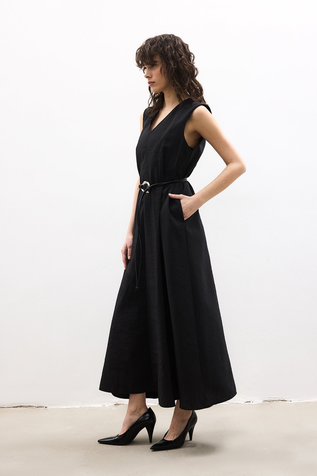 Elegant A-Line Maxi Dress – Brand: Touche Prive – Women & Kids, Baby Clothes Wholesale – TheBS Women