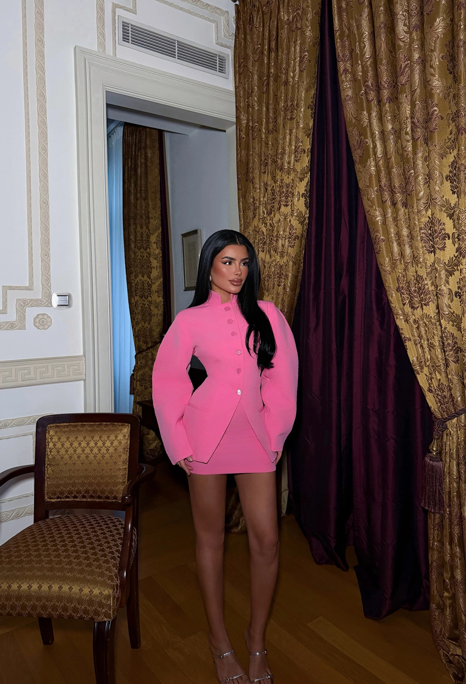 Elegant Slim Fit Bodycon Set - Brand: EYYO ATELIER - Women & Kids, Baby Clothes Wholesale - TheBS Women