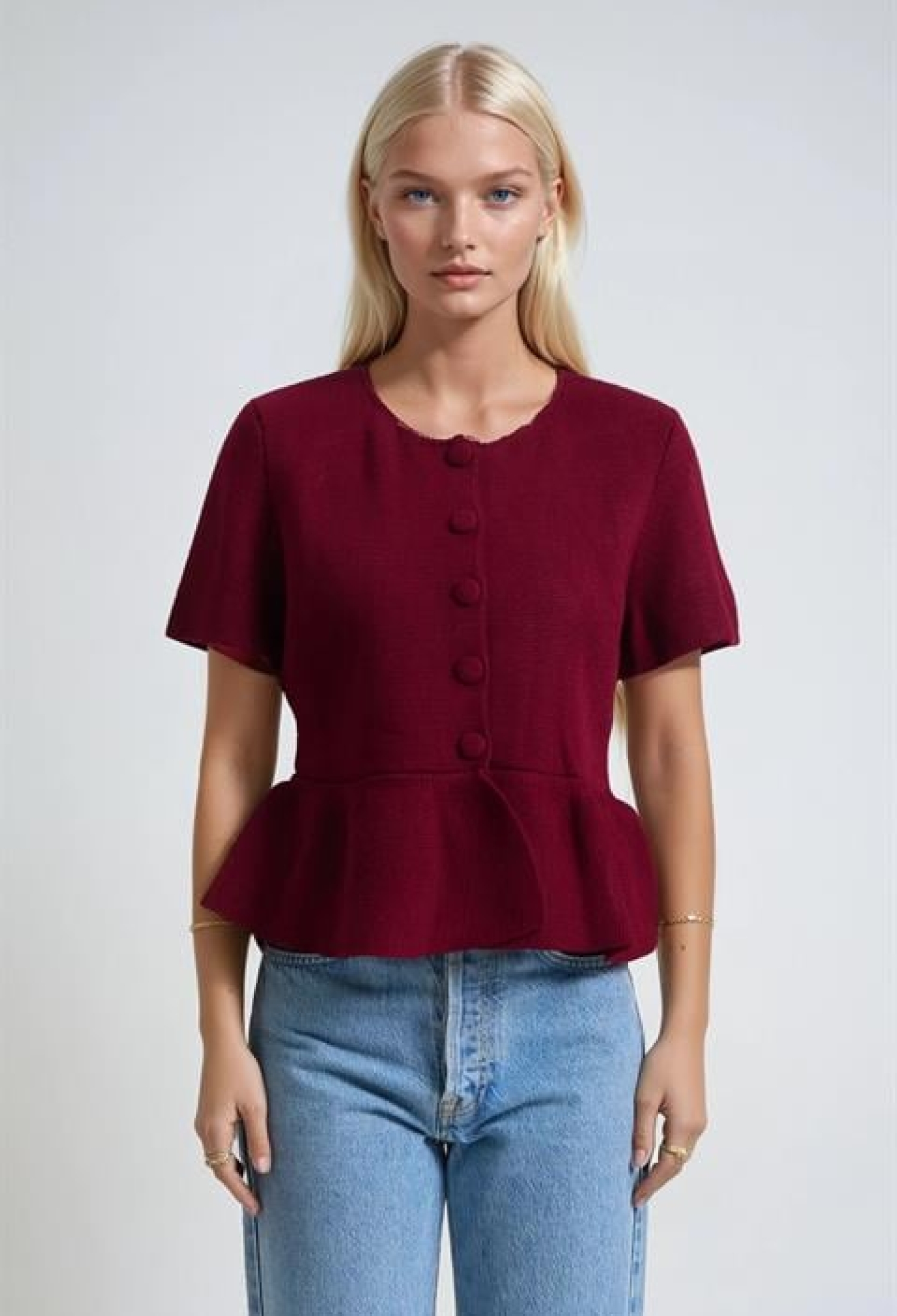 Cardigan With Buttoned Closure - Brand: Sobe Istanbul - Women & Kids, Baby Clothes Wholesale - TheBS Women