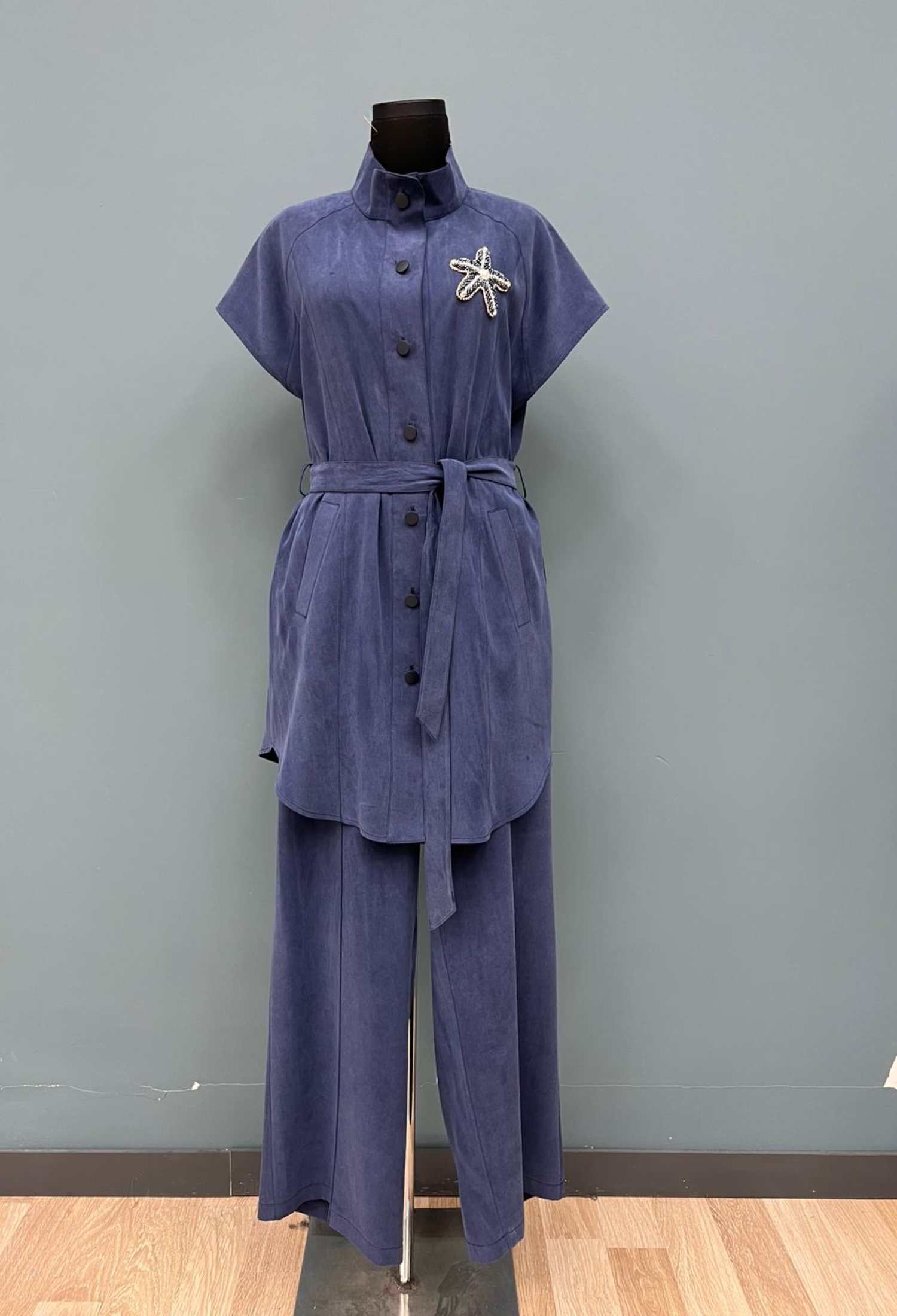 Navy Blue Elegant Formal Set - Brand: Puane - Women & Kids, Baby Clothes Wholesale - TheBS Women