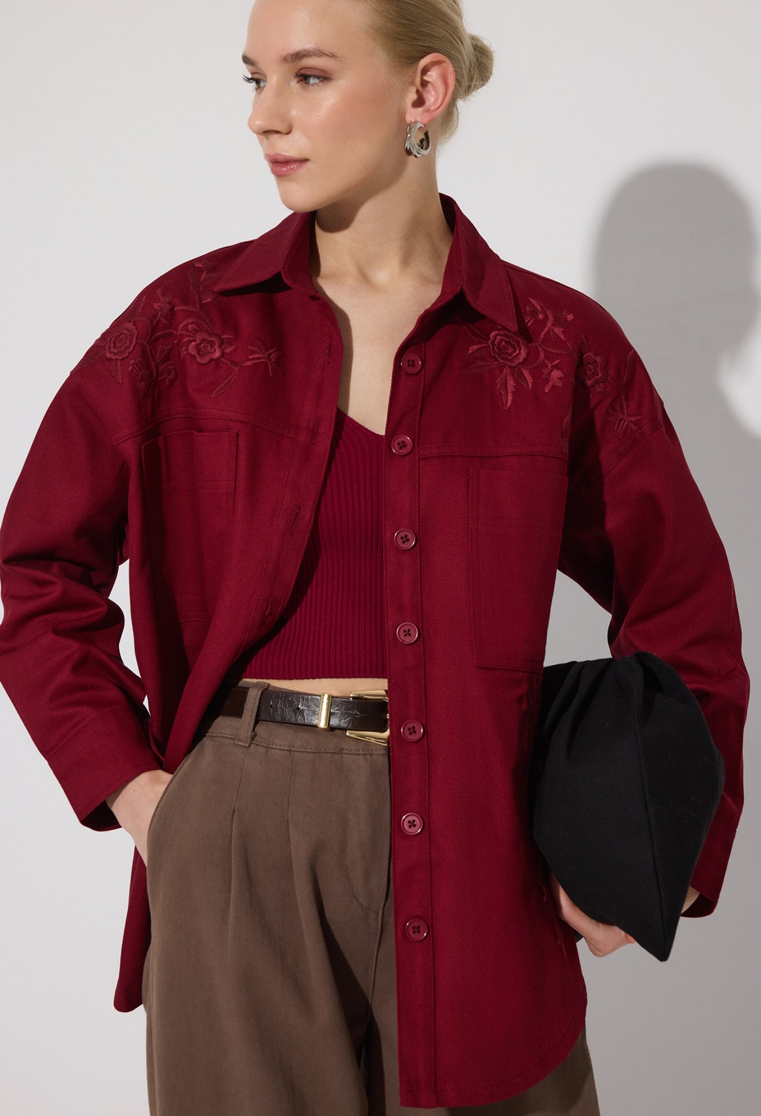 Long Sleeve Casual Shirt - Brand: Touche Prive - Women & Kids, Baby Clothes Wholesale - TheBS Women