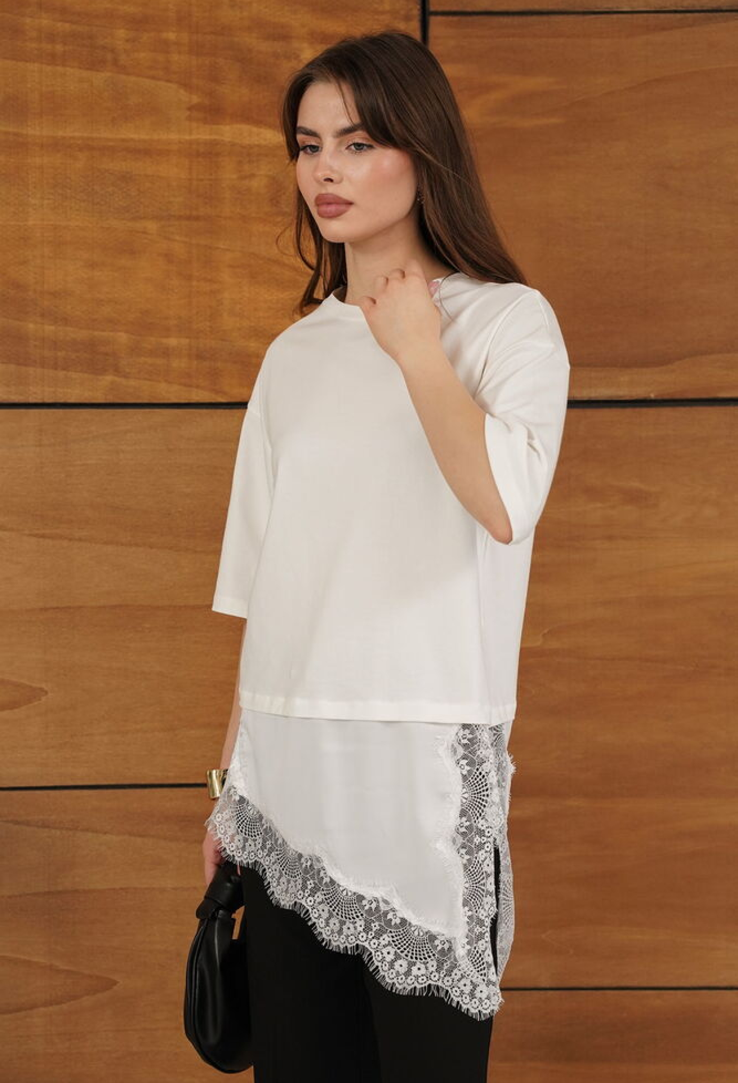 White Casual Elegant Modest Blouse - Brand: Topshow - Women & Kids, Baby Clothes Wholesale - TheBS Women