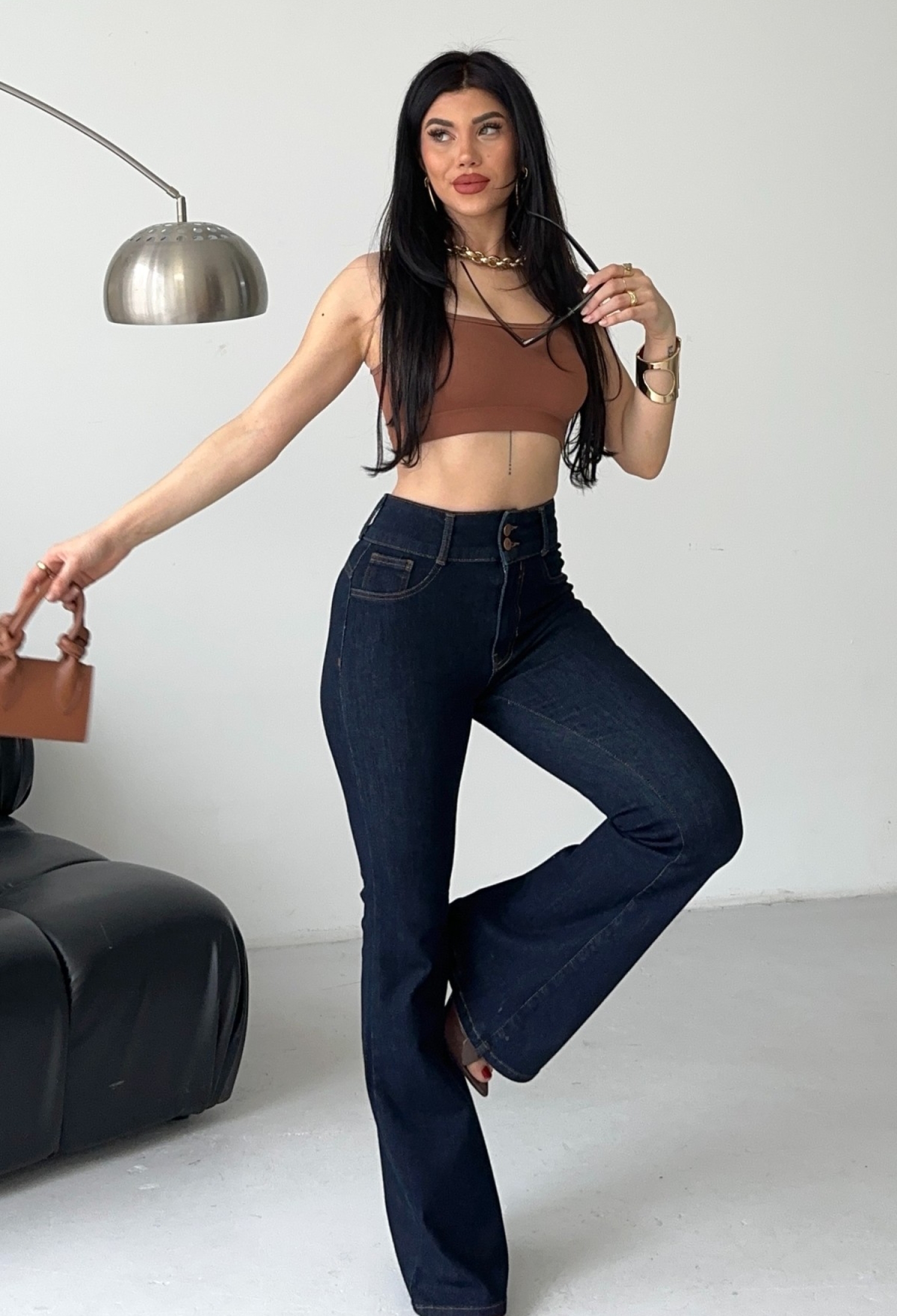 Blue Casual Vintage Bootcut Pants - Brand: XLove - Women & Kids, Baby Clothes Wholesale - TheBS Women