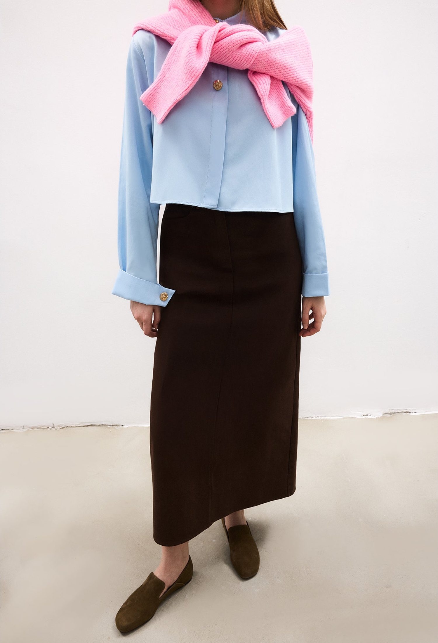 Elegant Formal Casual Preppy Shirt - Brand: Touche Prive - Women & Kids, Baby Clothes Wholesale - TheBS Women