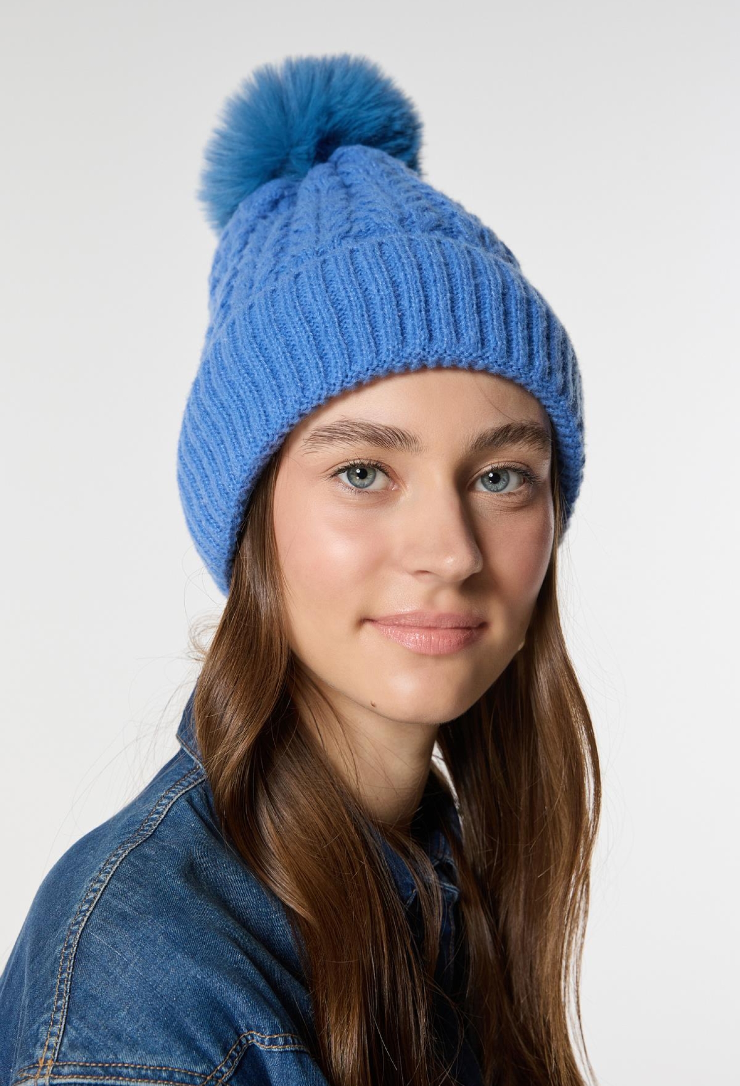 Knitted Knitted Beret With Fleece Inside - Brand: Axesoire - Women & Kids, Baby Clothes Wholesale - TheBS Women