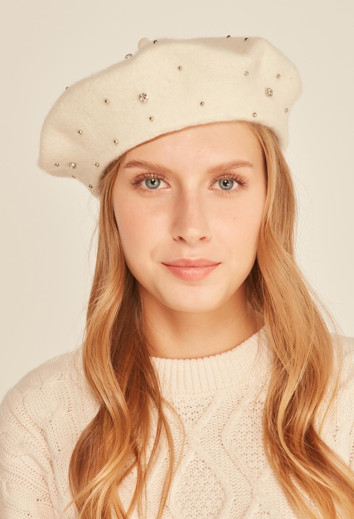 Stoned Wool Painter Beret - Brand: Axesoire - Women & Kids, Baby Clothes Wholesale - TheBS Women
