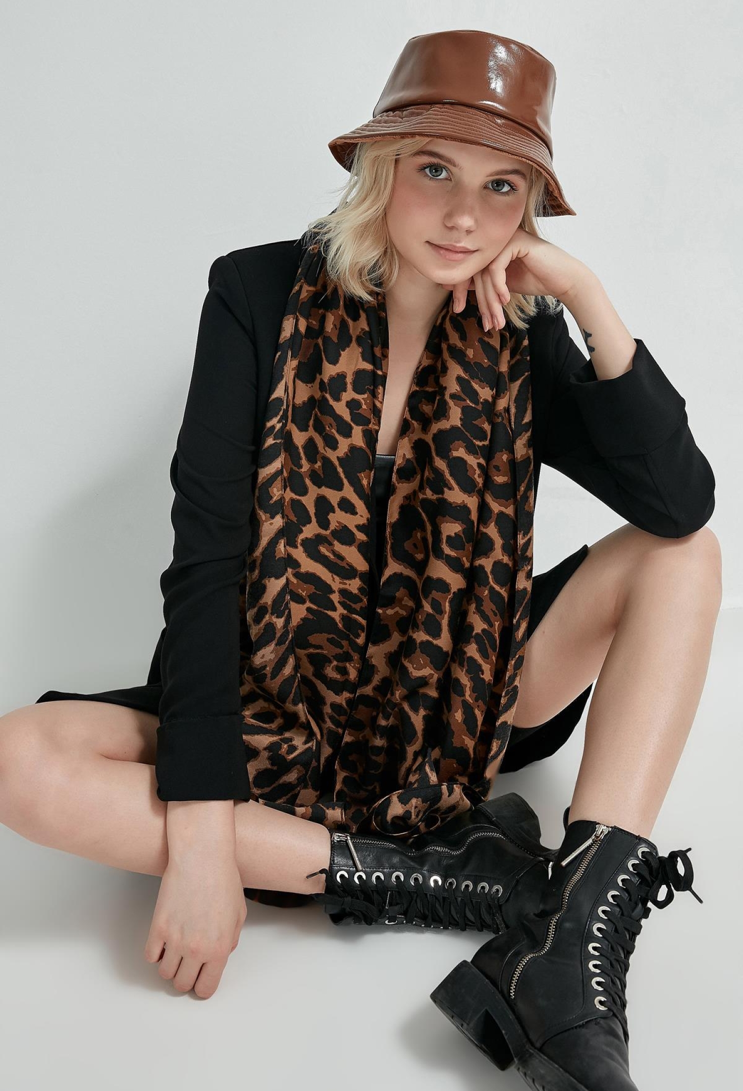 Leopard PatternedShawl - Brand: Axesoire - Women & Kids, Baby Clothes Wholesale - TheBS Women