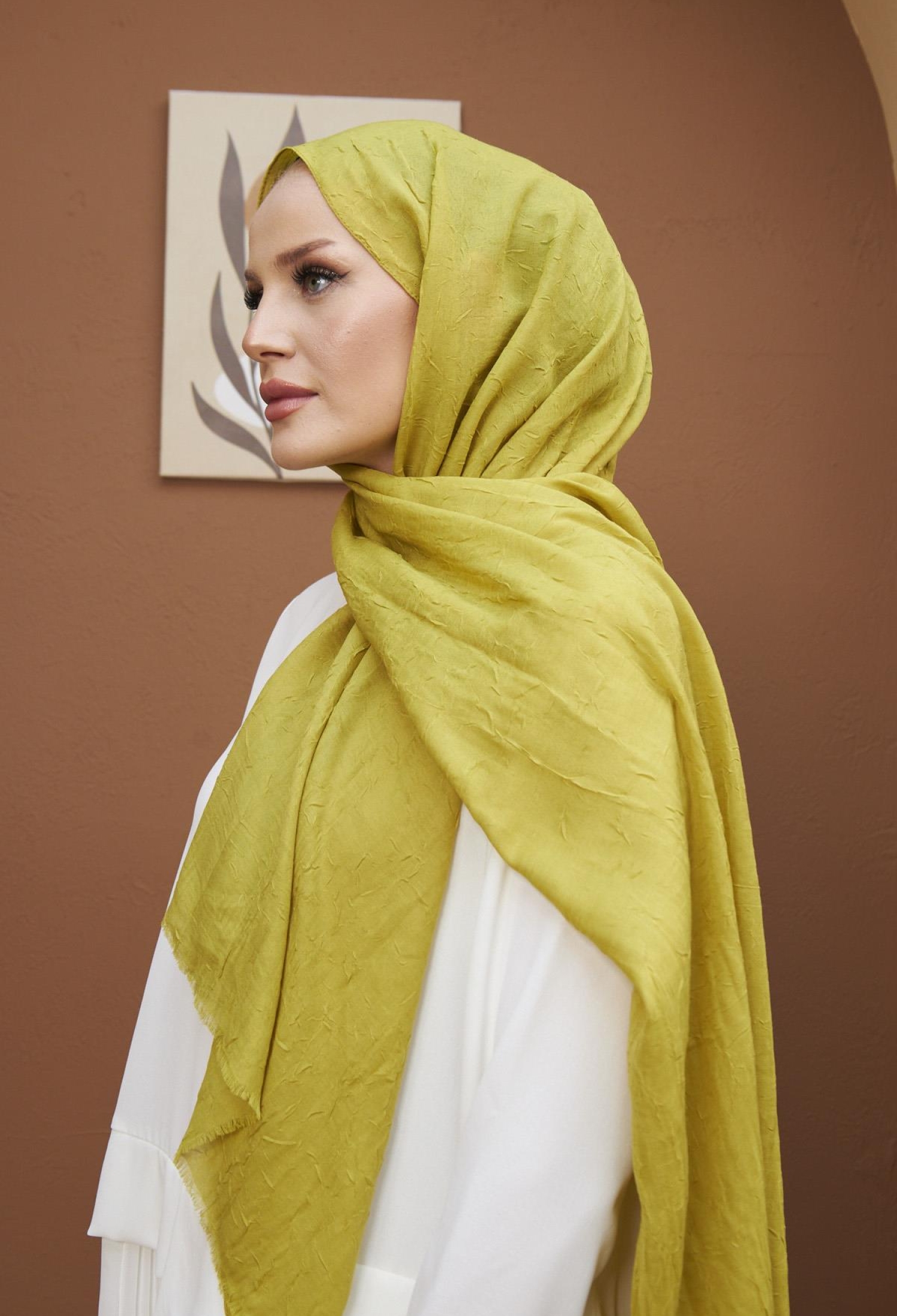 Bamboo Shawl - Pistachio Green - Brand: Hulya Keser - Women & Kids, Baby Clothes Wholesale - TheBS Women