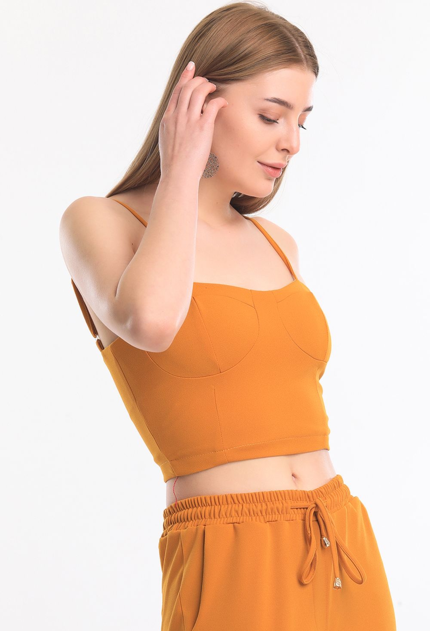 Saffron Gloped Bustier - Brand: SENSE - Women & Kids, Baby Clothes Wholesale - TheBS Women