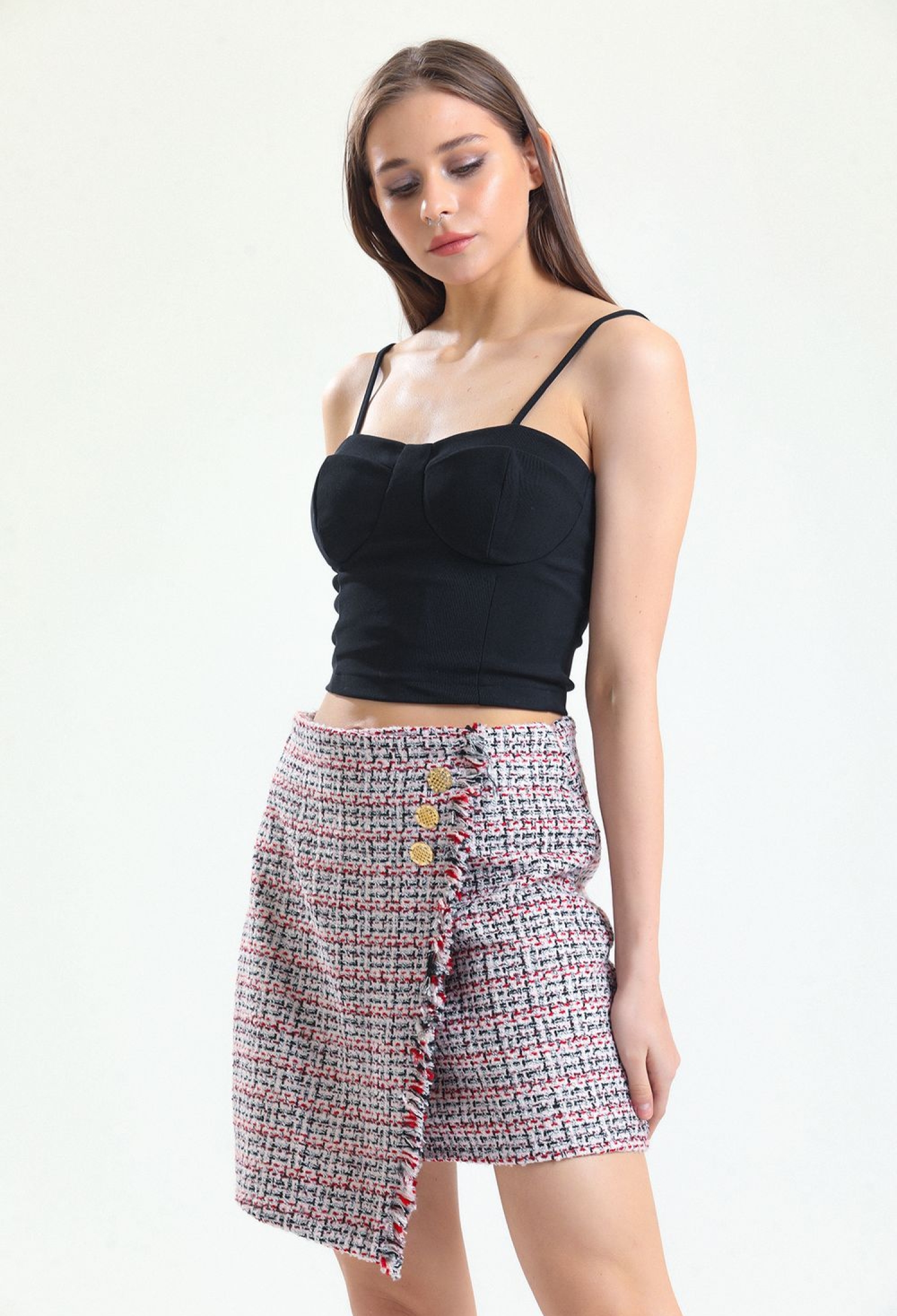 PinkTasseled Chanel Short Skirt - Brand: SENSE - Women & Kids, Baby Clothes Wholesale - TheBS Women