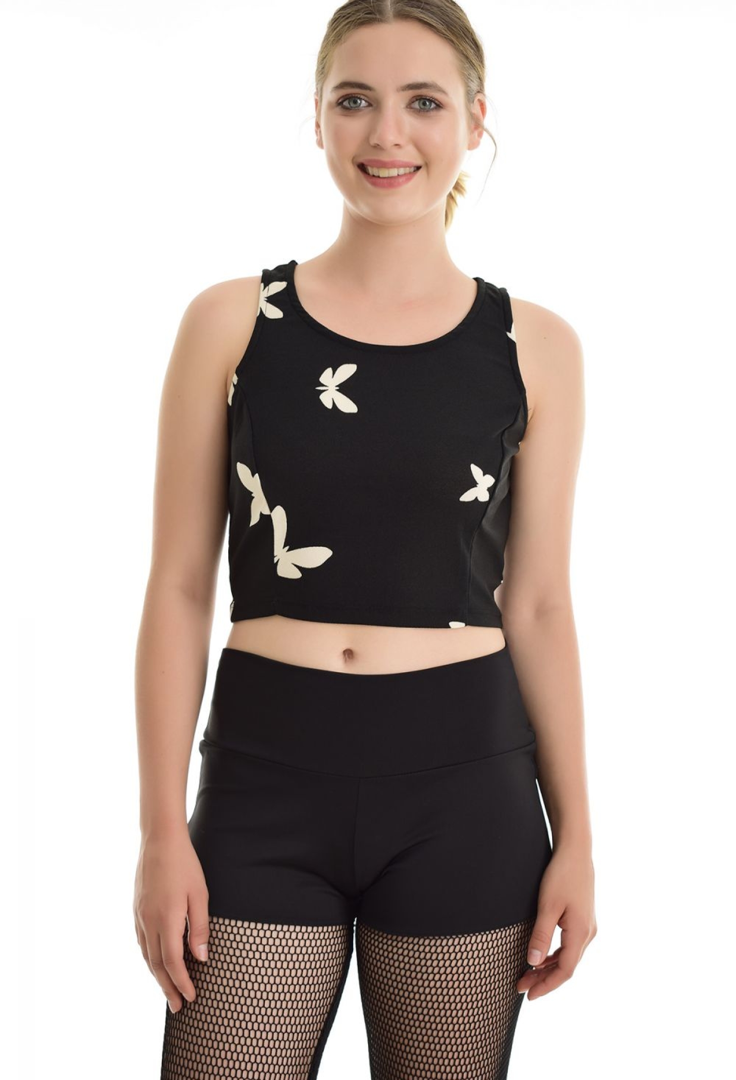 Butterfly Patterned Blouse - Brand: SENSE - Women & Kids, Baby Clothes Wholesale - TheBS Women