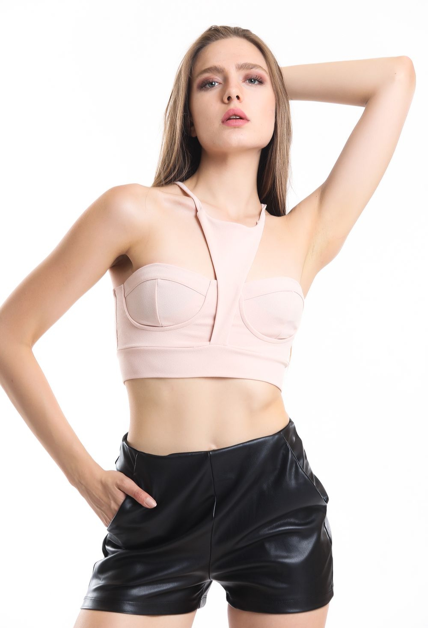 Scuba Crepe Bustier With Powder Strap Glops - Brand: SENSE - Women & Kids, Baby Clothes Wholesale - TheBS Women