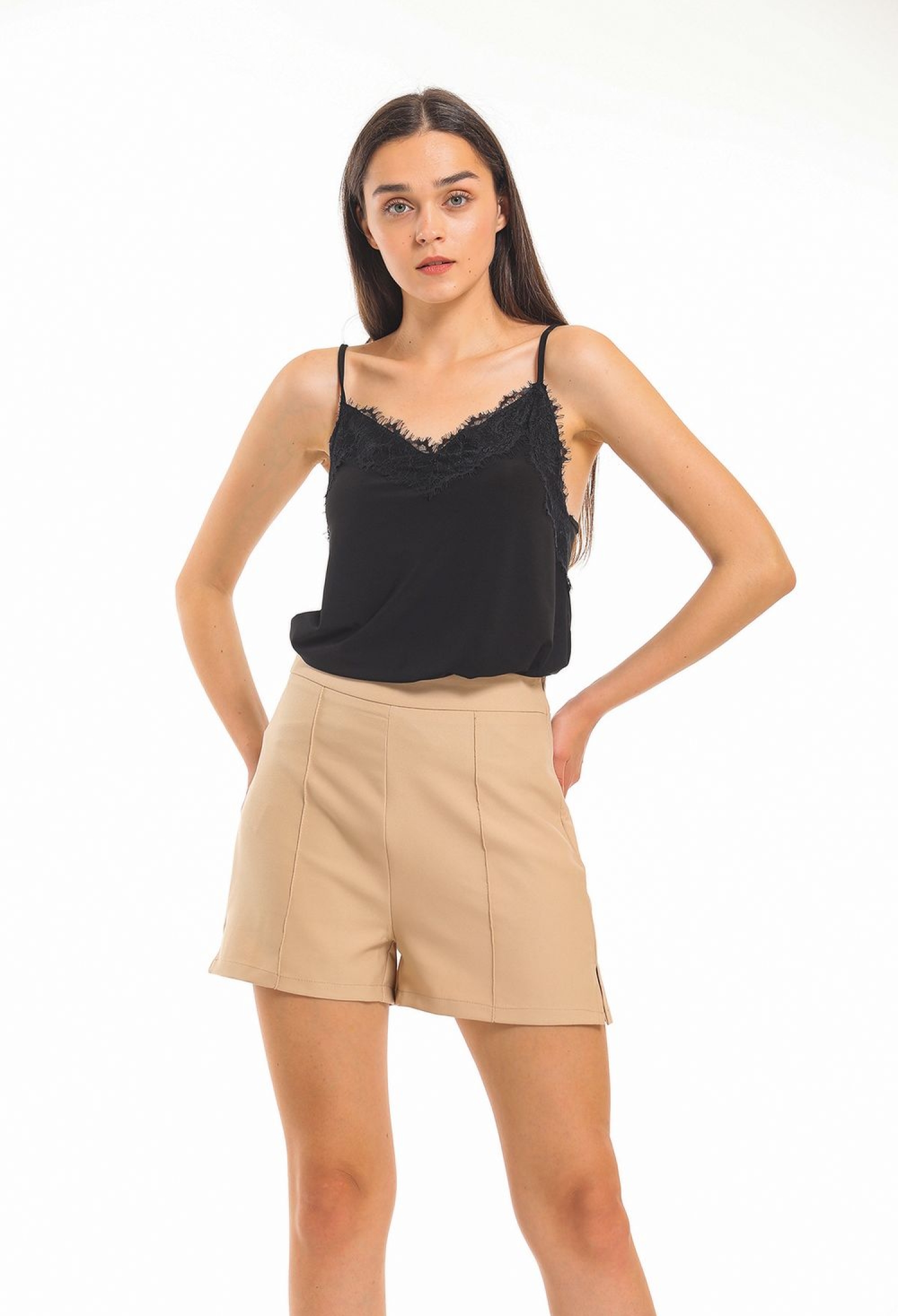 Hürrem Fabric Pocket Detailed Shorts - Brand: SENSE - Women & Kids, Baby Clothes Wholesale - TheBS Women