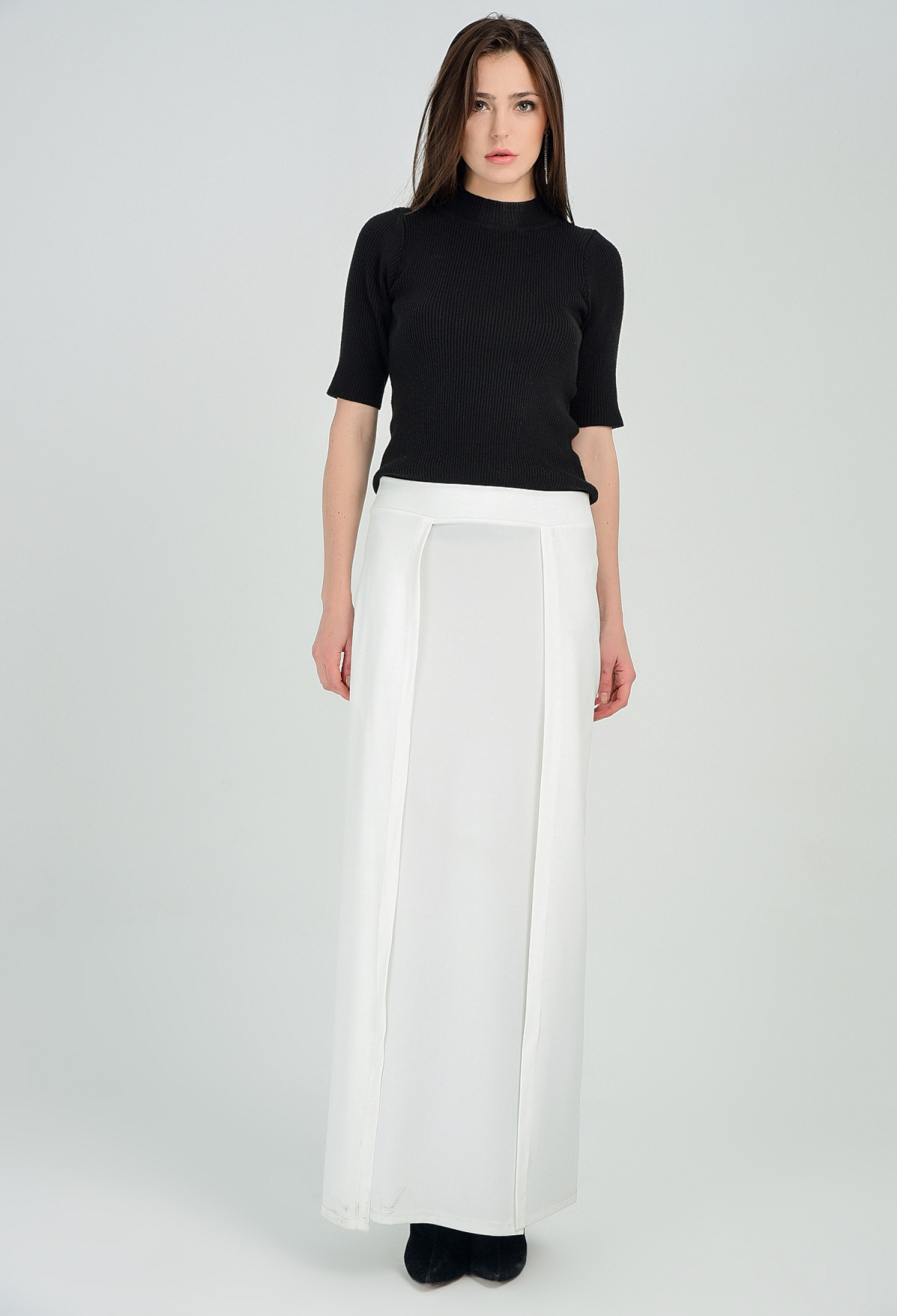 Sense Ecru Overlay Micro Skirt - Brand: SENSE - Women & Kids, Baby Clothes Wholesale - TheBS Women