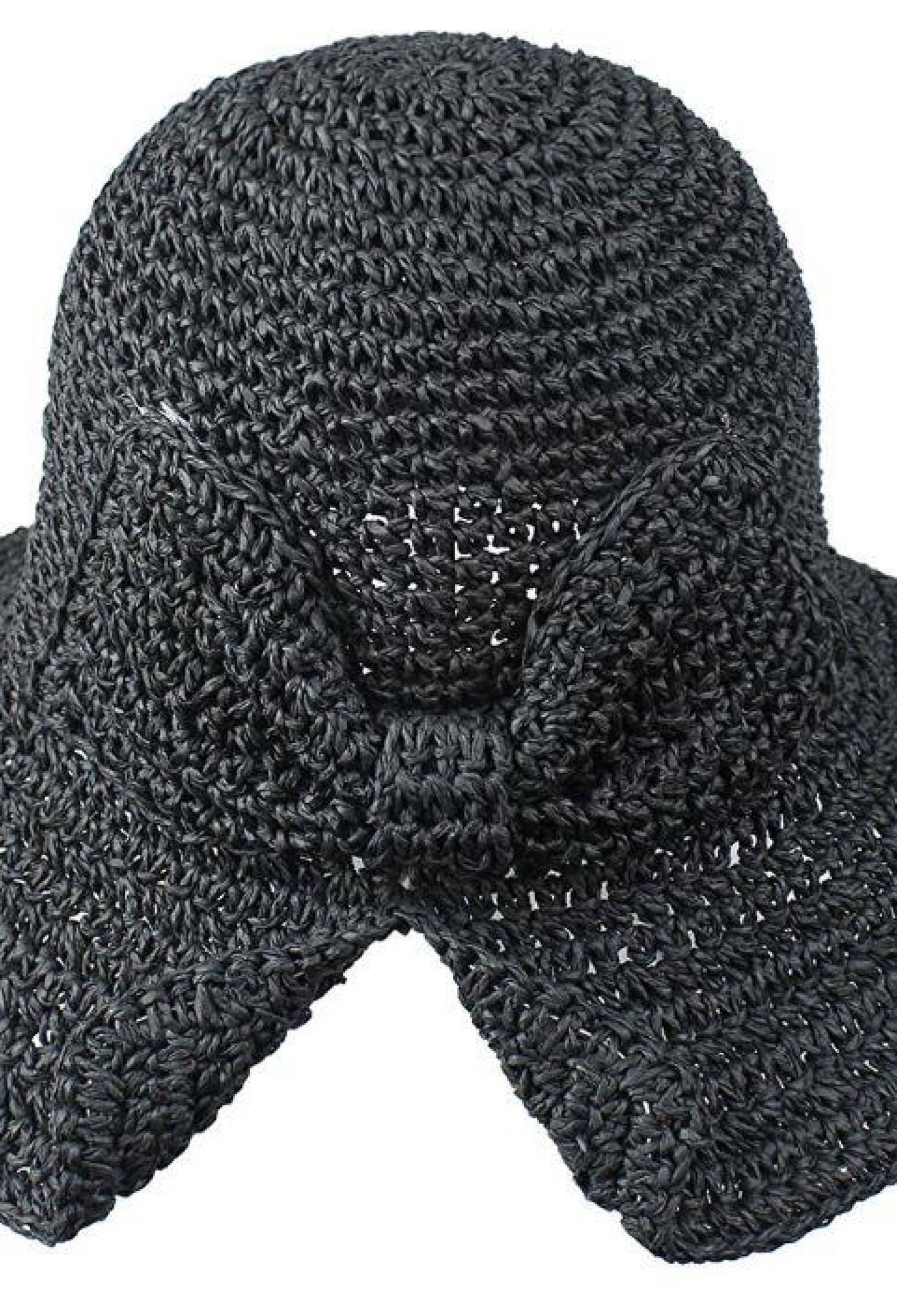 Hand Knitted Bow Straw Hat - Brand: Axesoire - Women & Kids, Baby Clothes Wholesale - TheBS Women