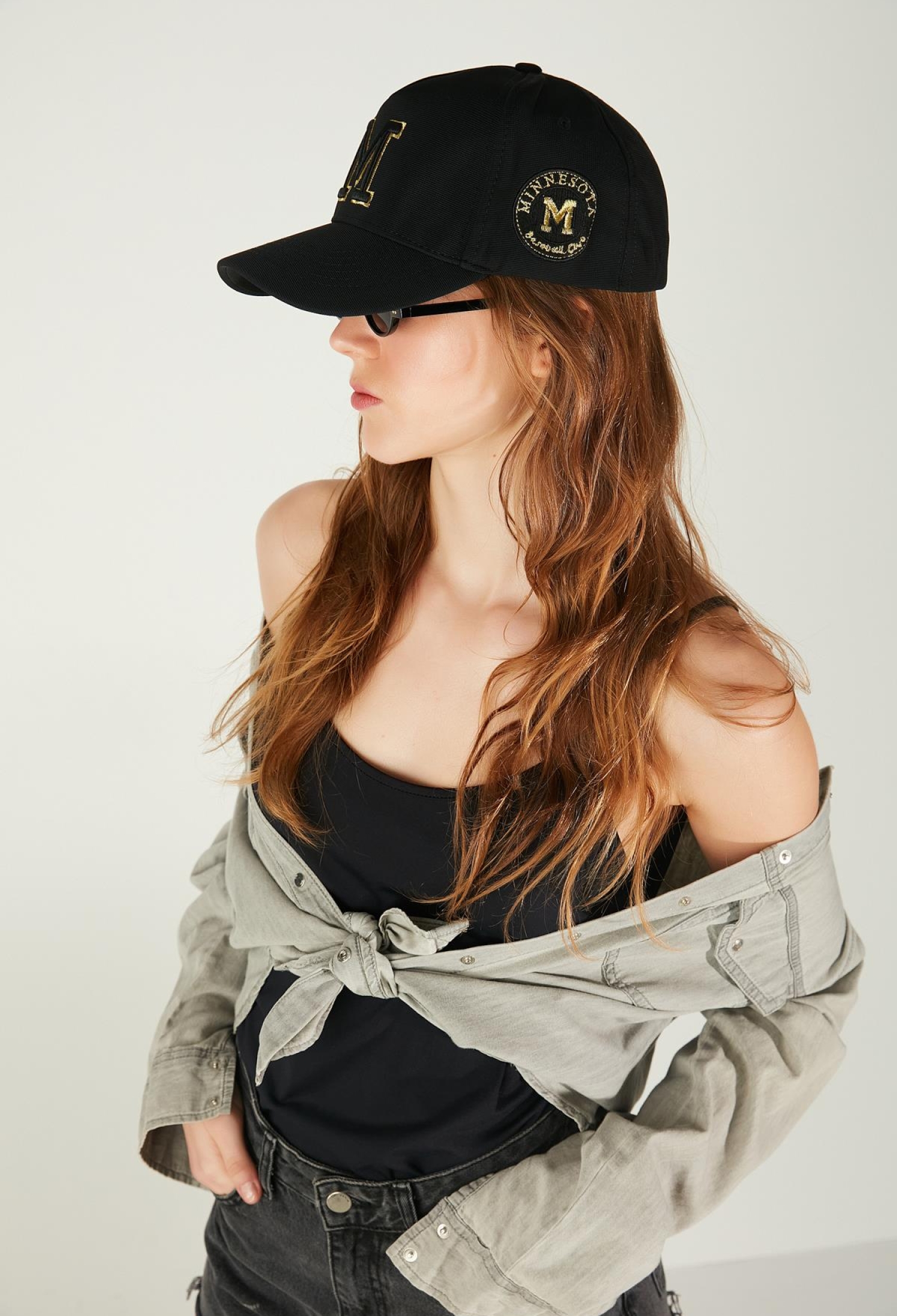 Letter M Embroidered Cap - Brand: Axesoire - Women & Kids, Baby Clothes Wholesale - TheBS Women