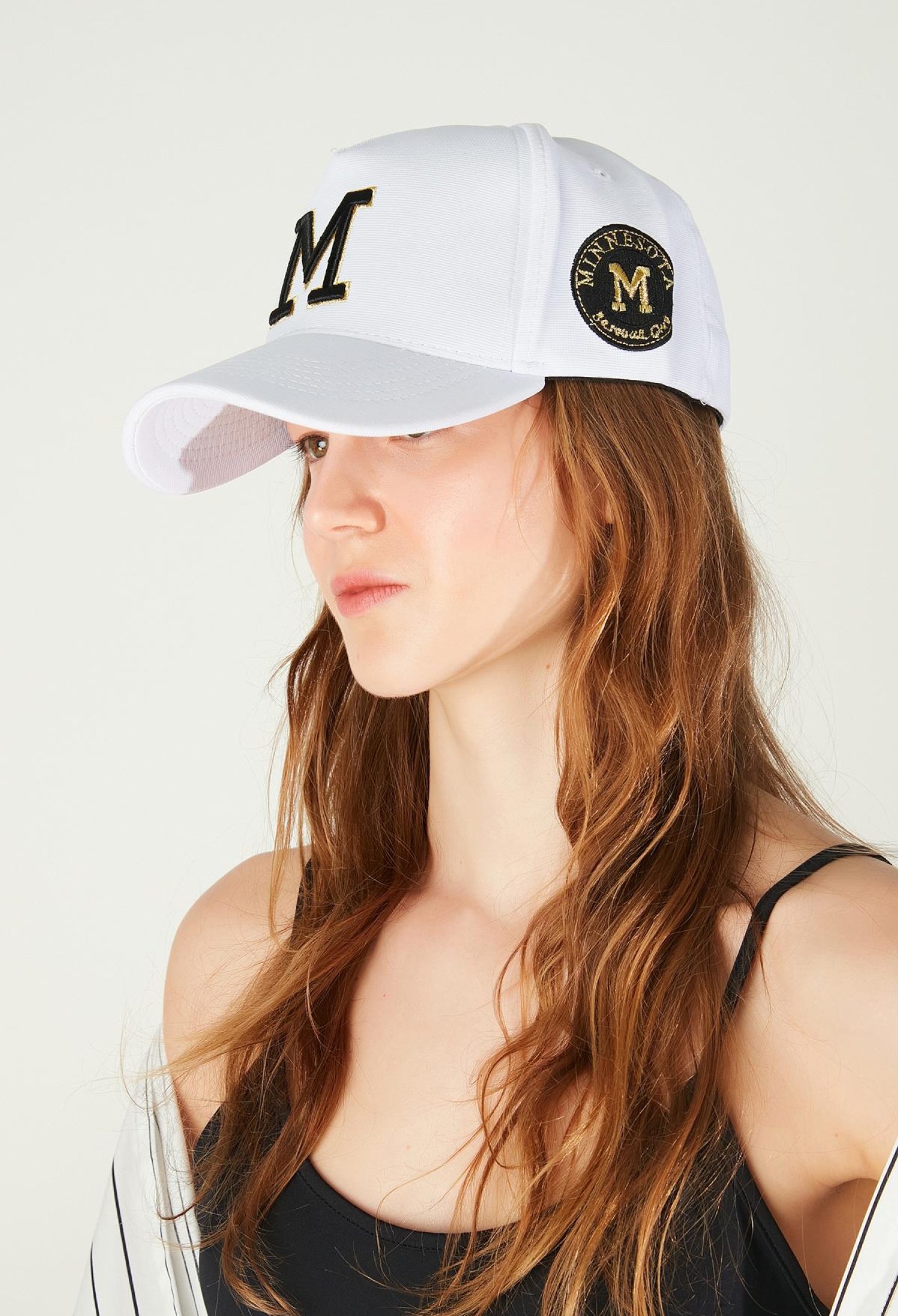 Letter M Embroidered Cap - Brand: Axesoire - Women & Kids, Baby Clothes Wholesale - TheBS Women