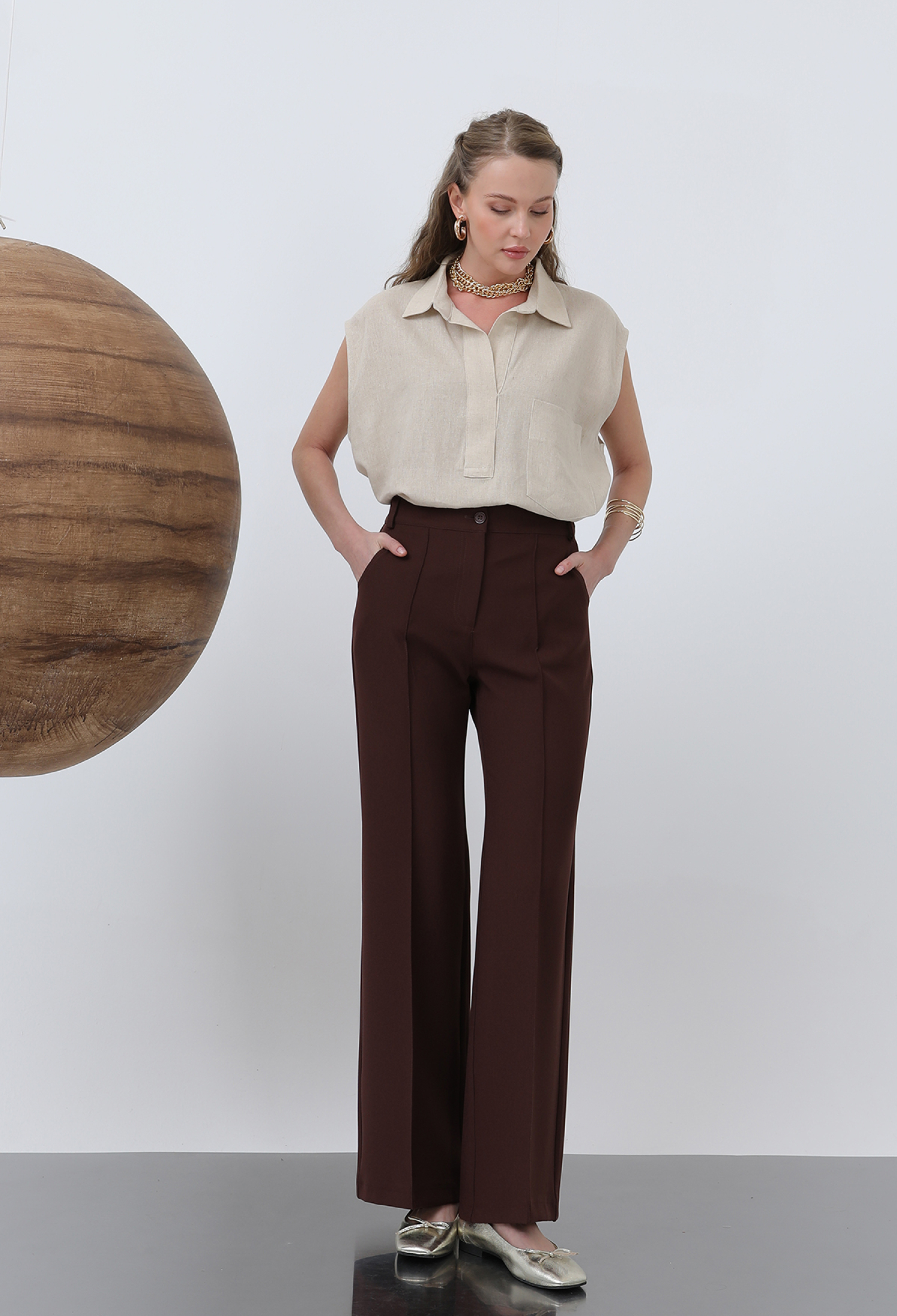 Women's Rib Stitched Pants - Brand: Puane - Women & Kids, Baby Clothes Wholesale - TheBS Women