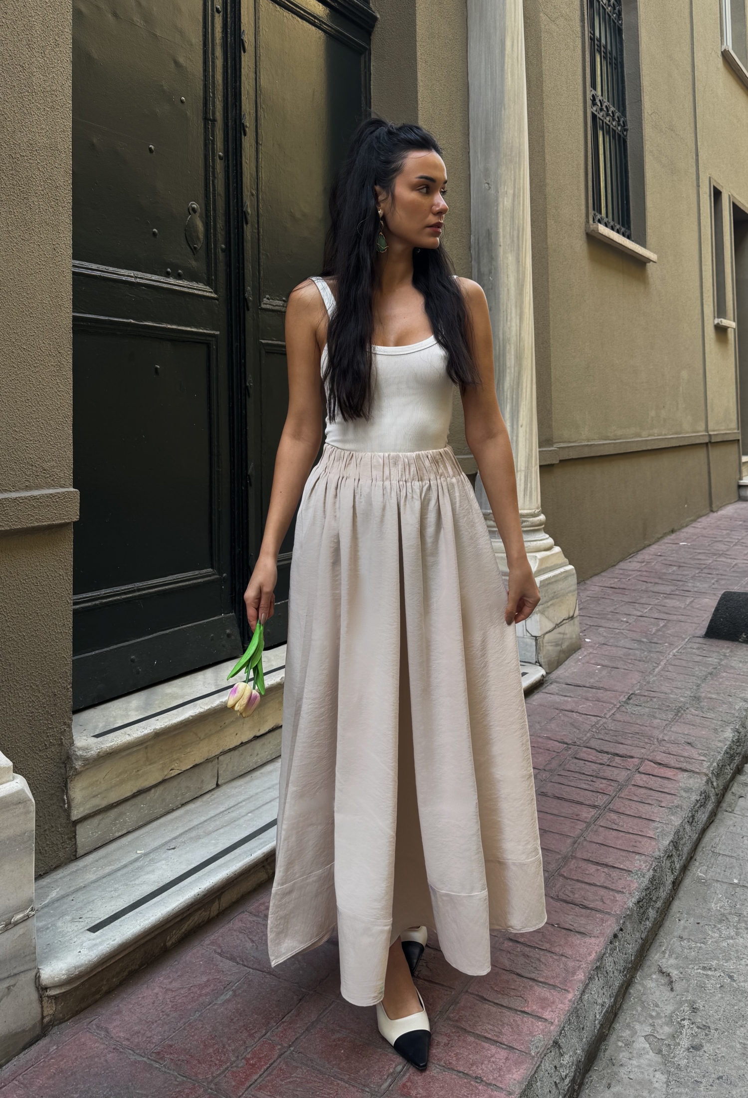 100% Modal Long Skirt 29078 - Brand: First Angels - Women & Kids, Baby Clothes Wholesale - TheBS Women