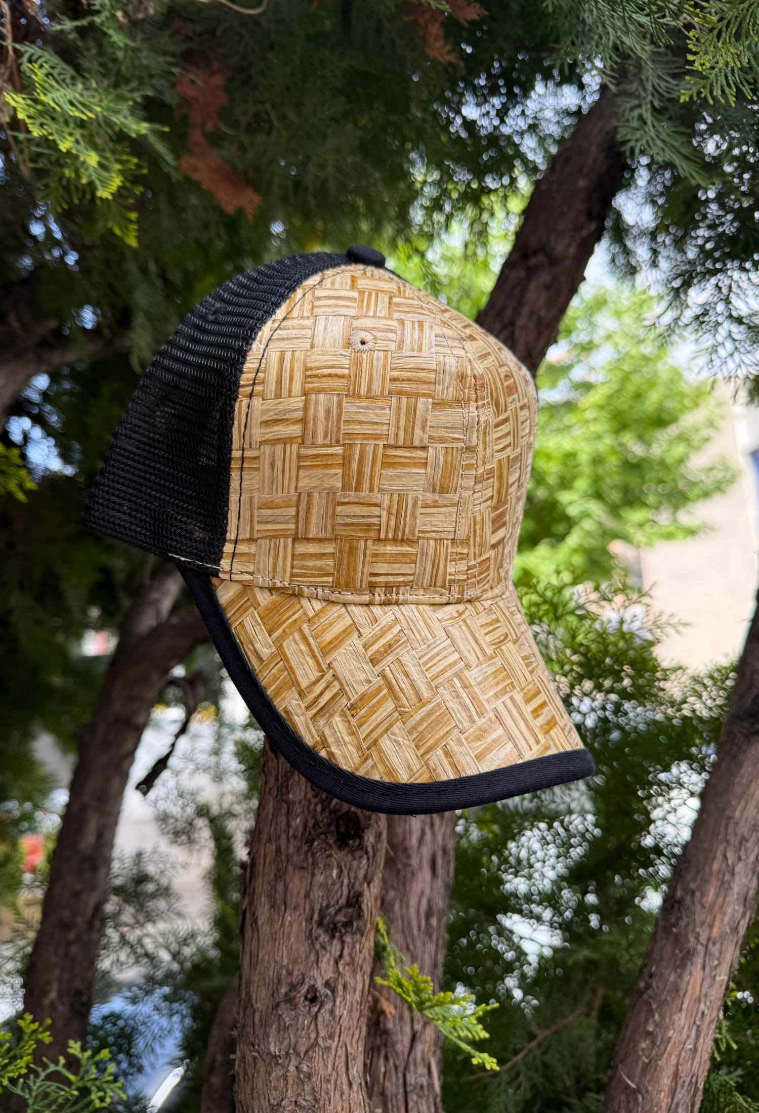 Straw Cap Hat - Camel - Brand: Axesoire - Women & Kids, Baby Clothes Wholesale - TheBS Women